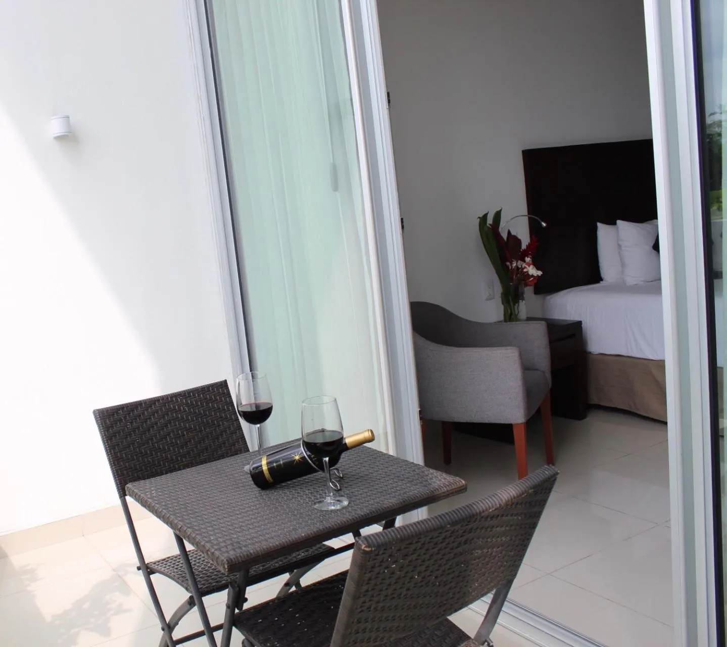 Balcony/Terrace in Mesón de la Luna Hotel & Spa