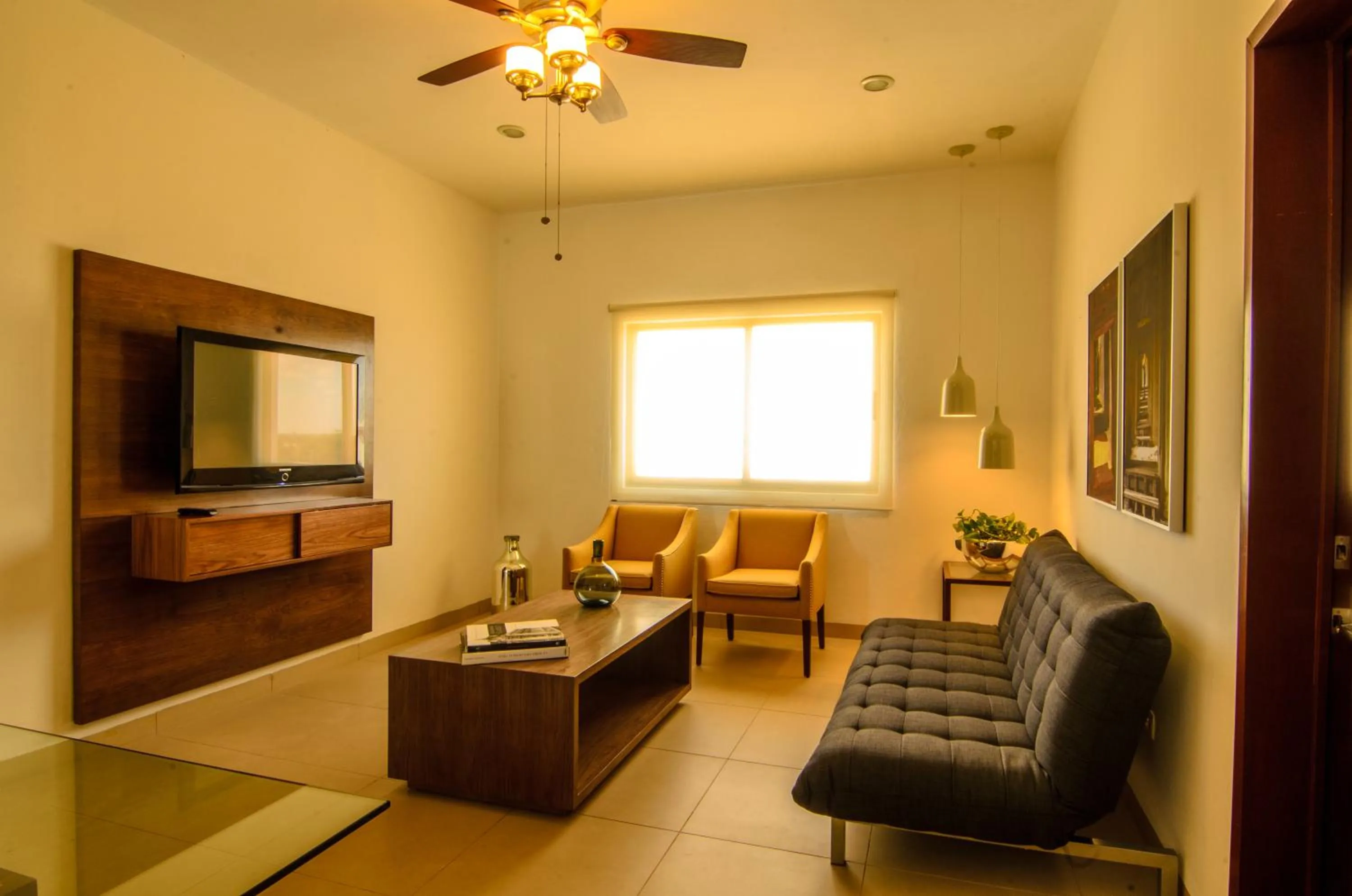 Living room in Mesón de la Luna Hotel & Spa