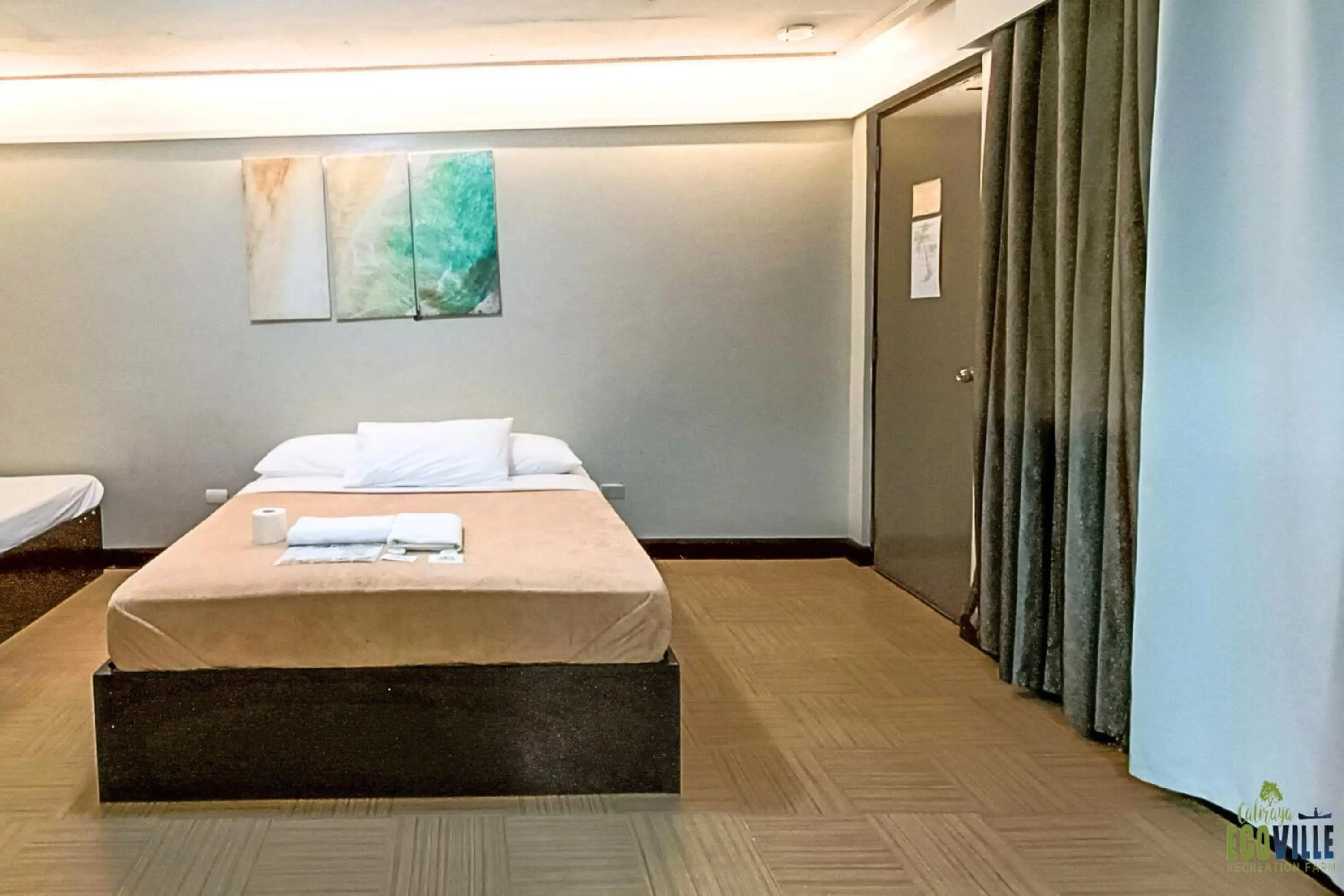 Bed in Caliraya Ecoville Recreation and Farm Resort