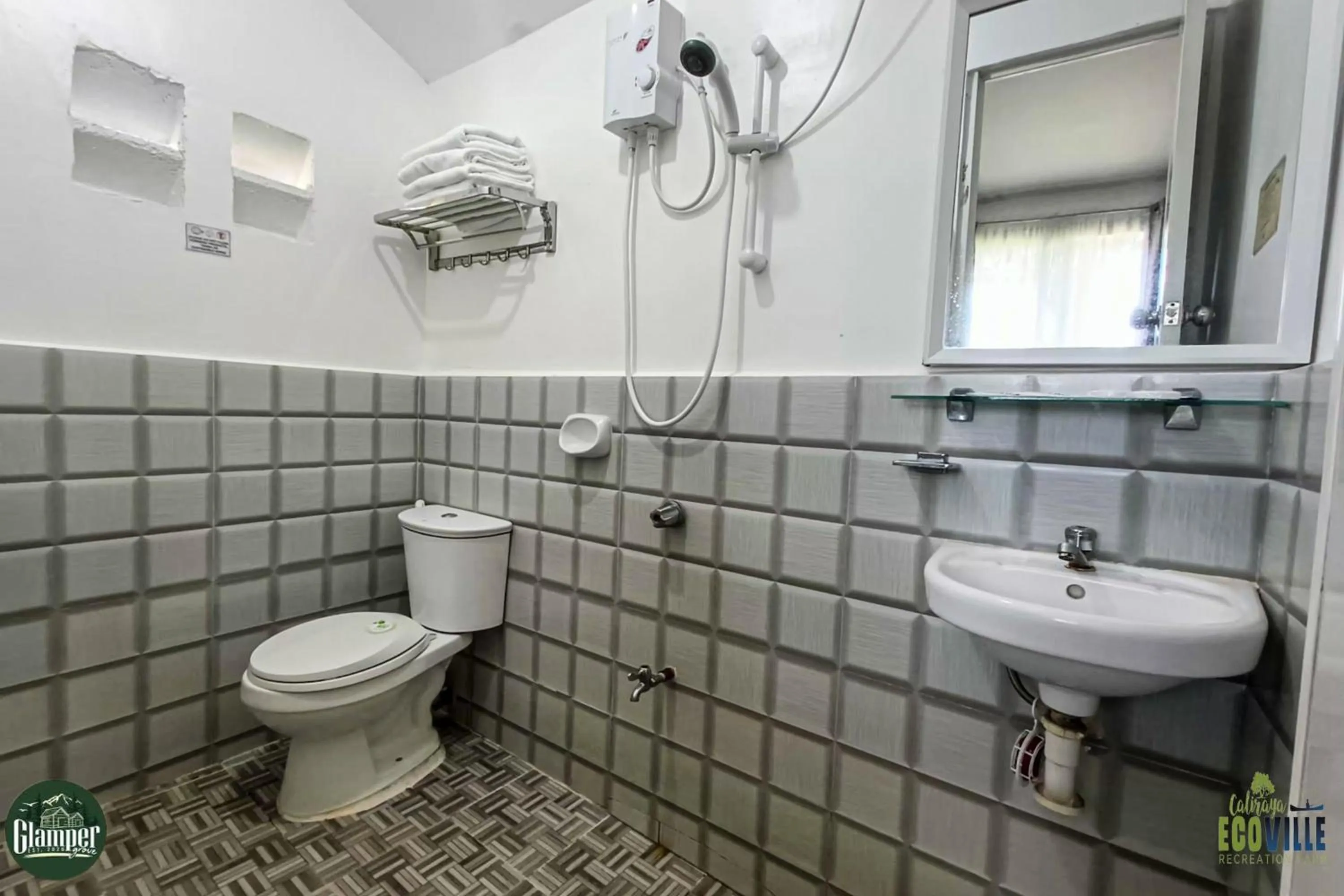 Bathroom in Caliraya Ecoville Recreation and Farm Resort