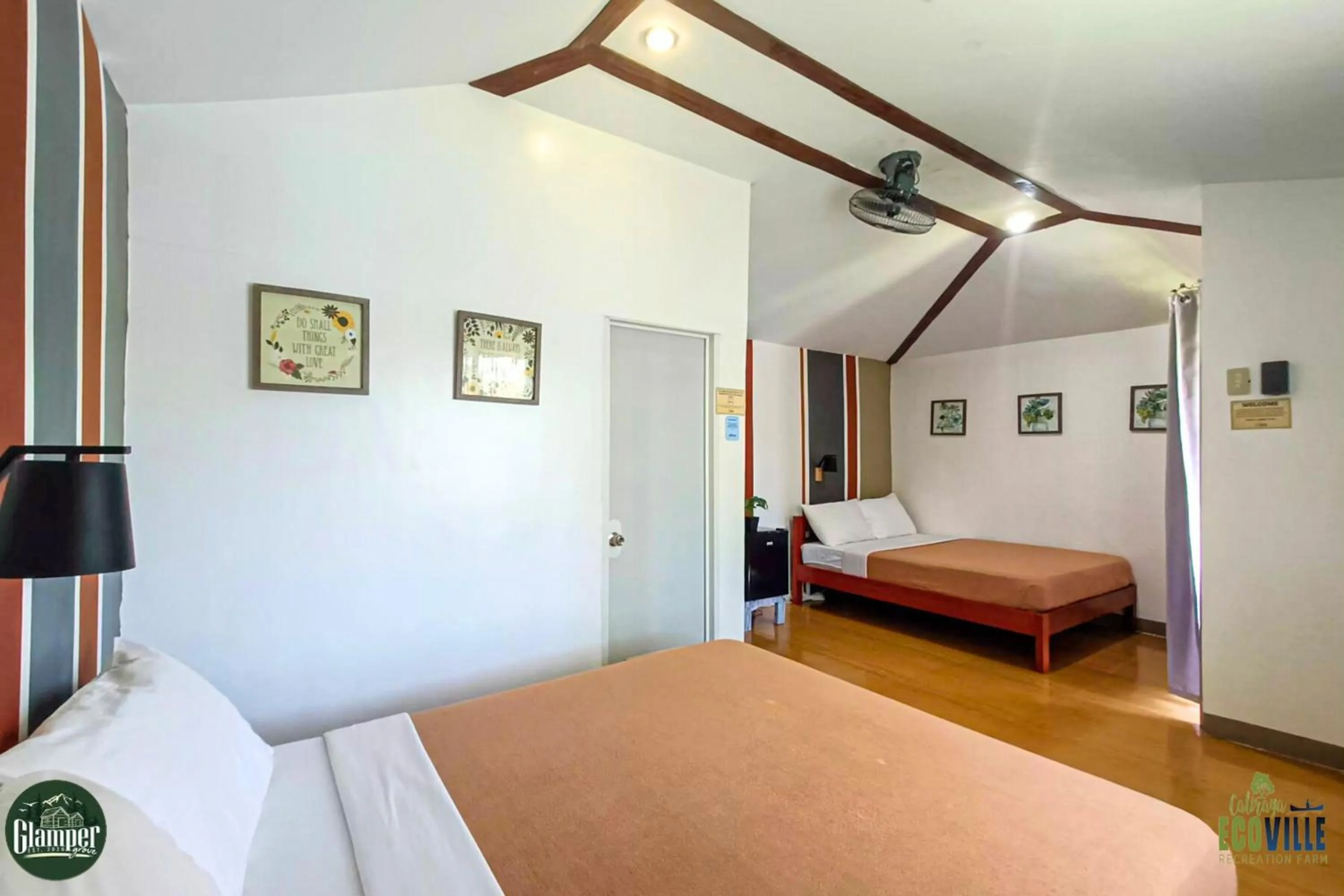 Bedroom, Bed in Caliraya Ecoville Recreation and Farm Resort