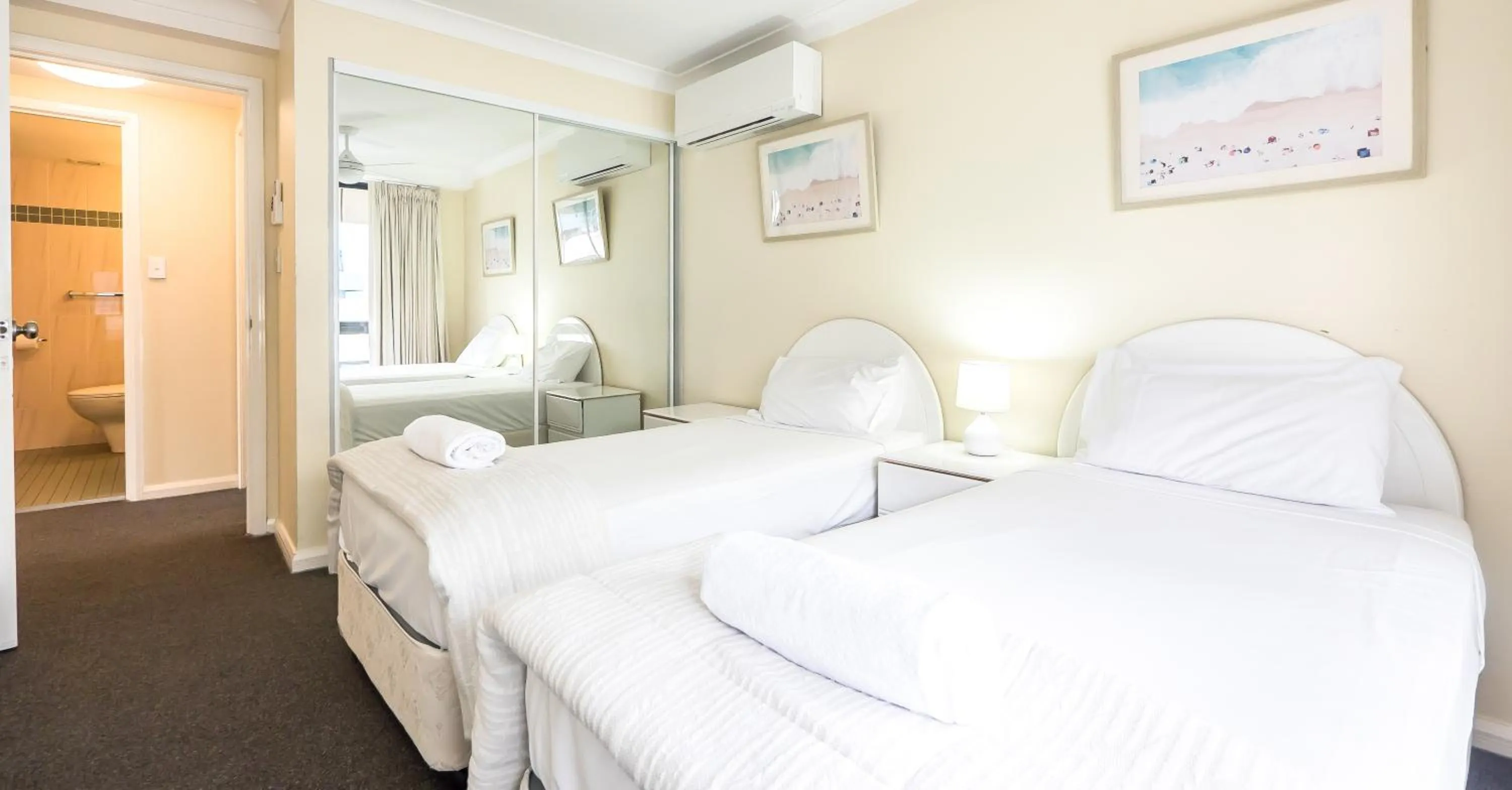 Bed in Victoria Square Apartments