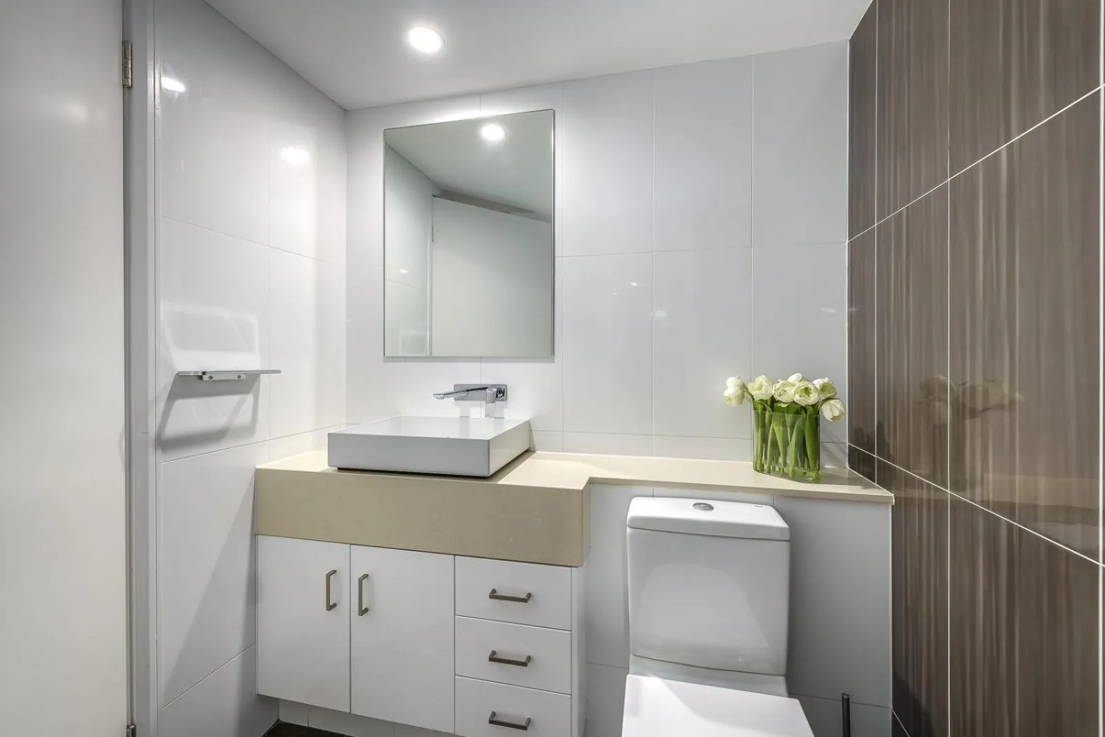 Toilet in Victoria Square Apartments