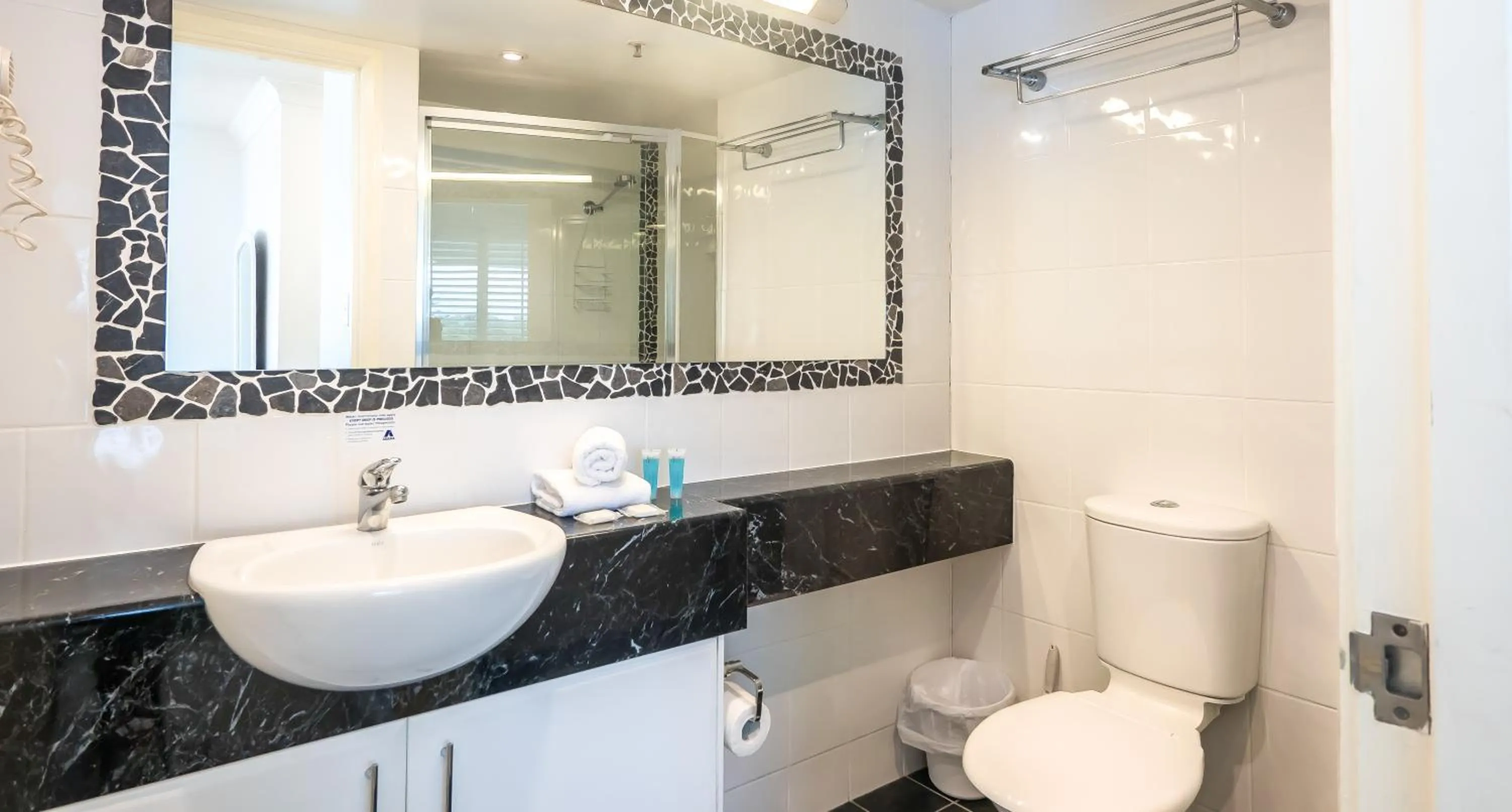 Bathroom in Victoria Square Apartments