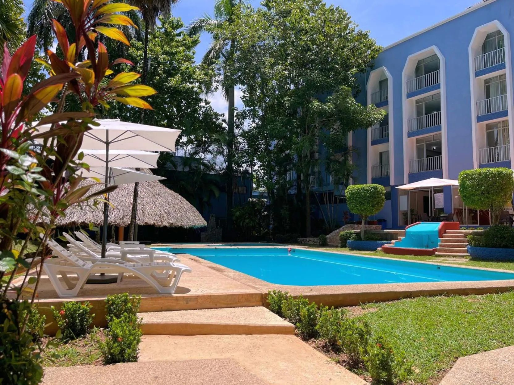 Spring in Hotel Maya Palenque