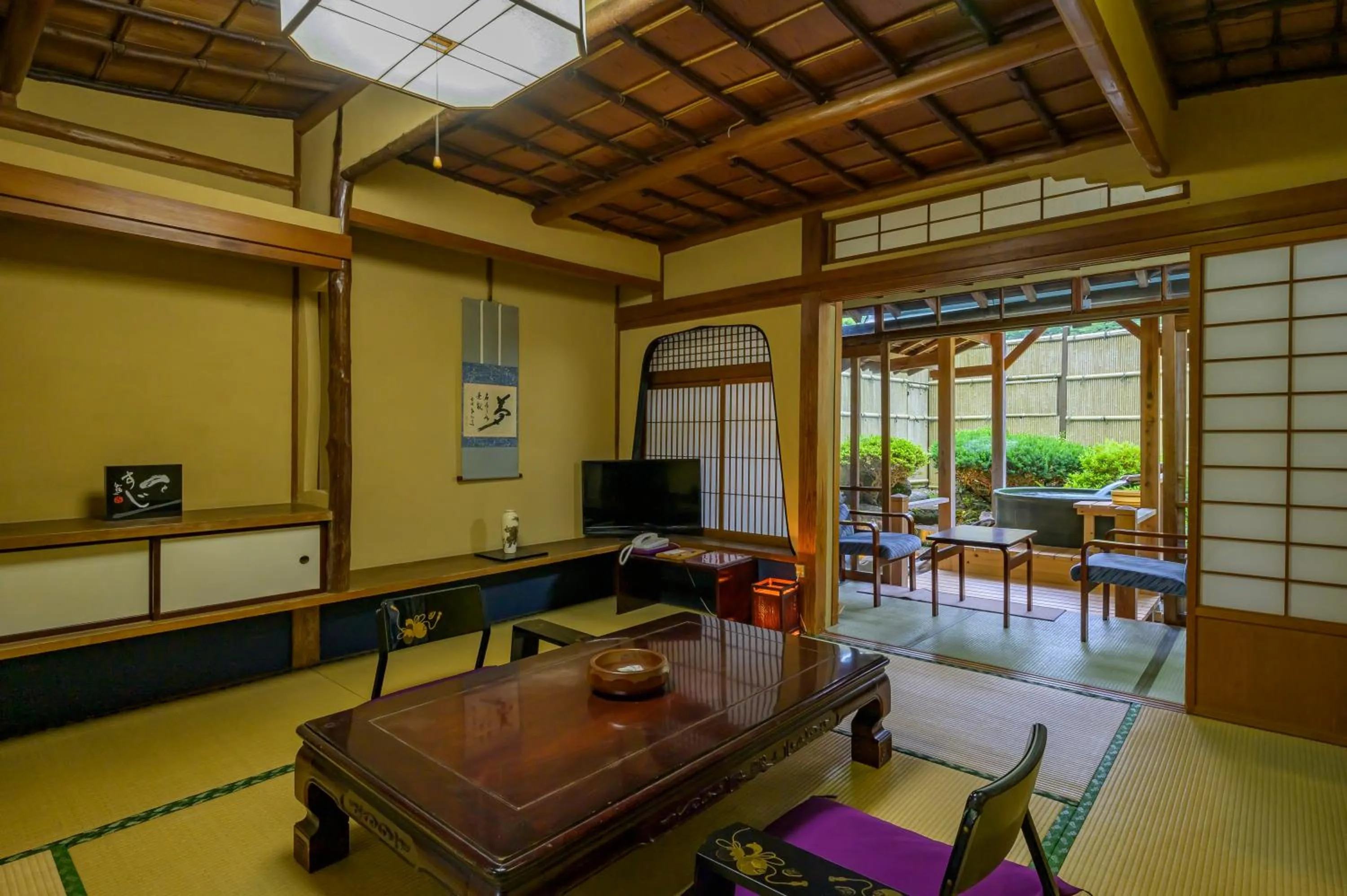 Living room in Ryokan Ohashi