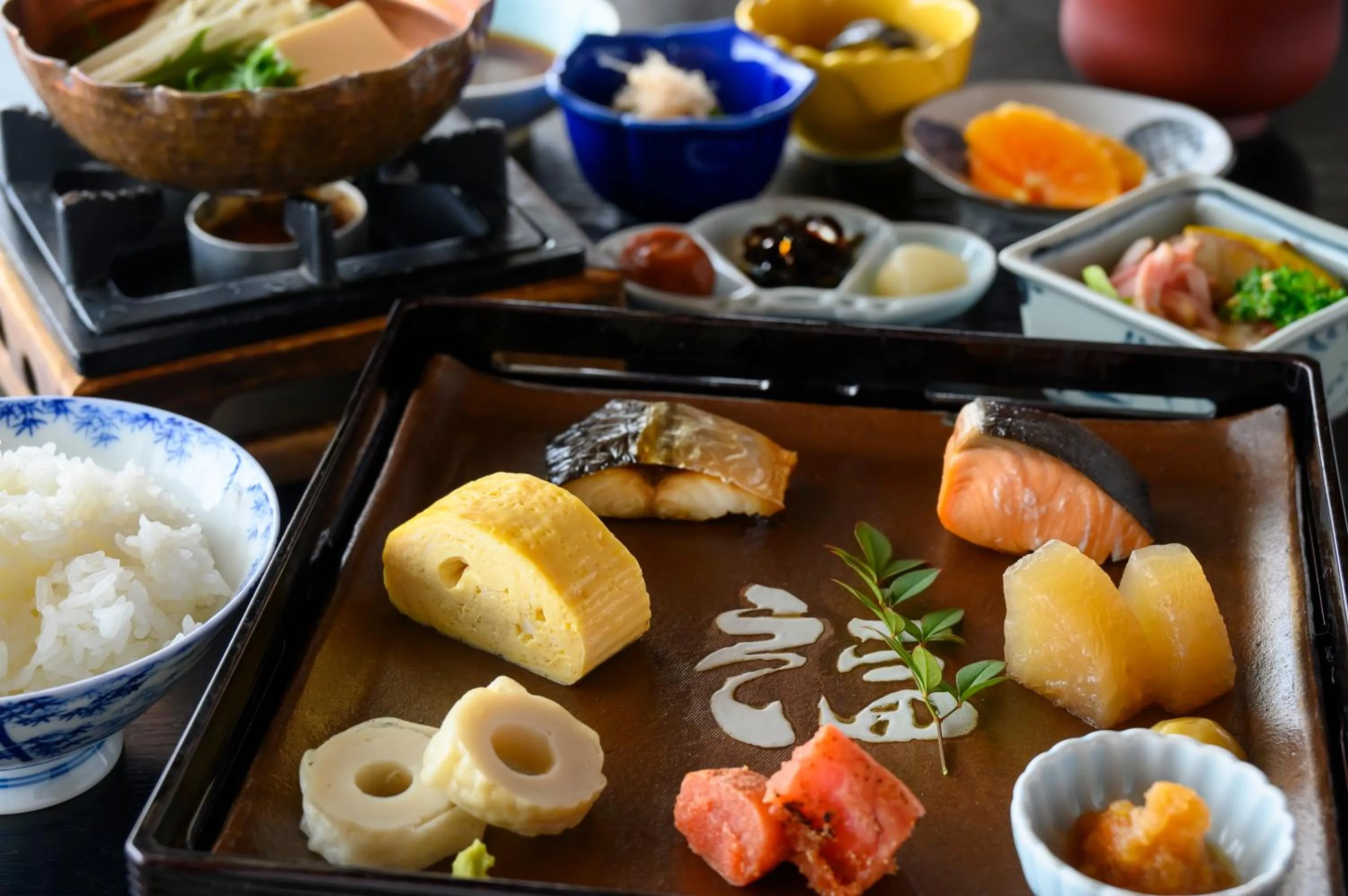 Food in Ryokan Ohashi