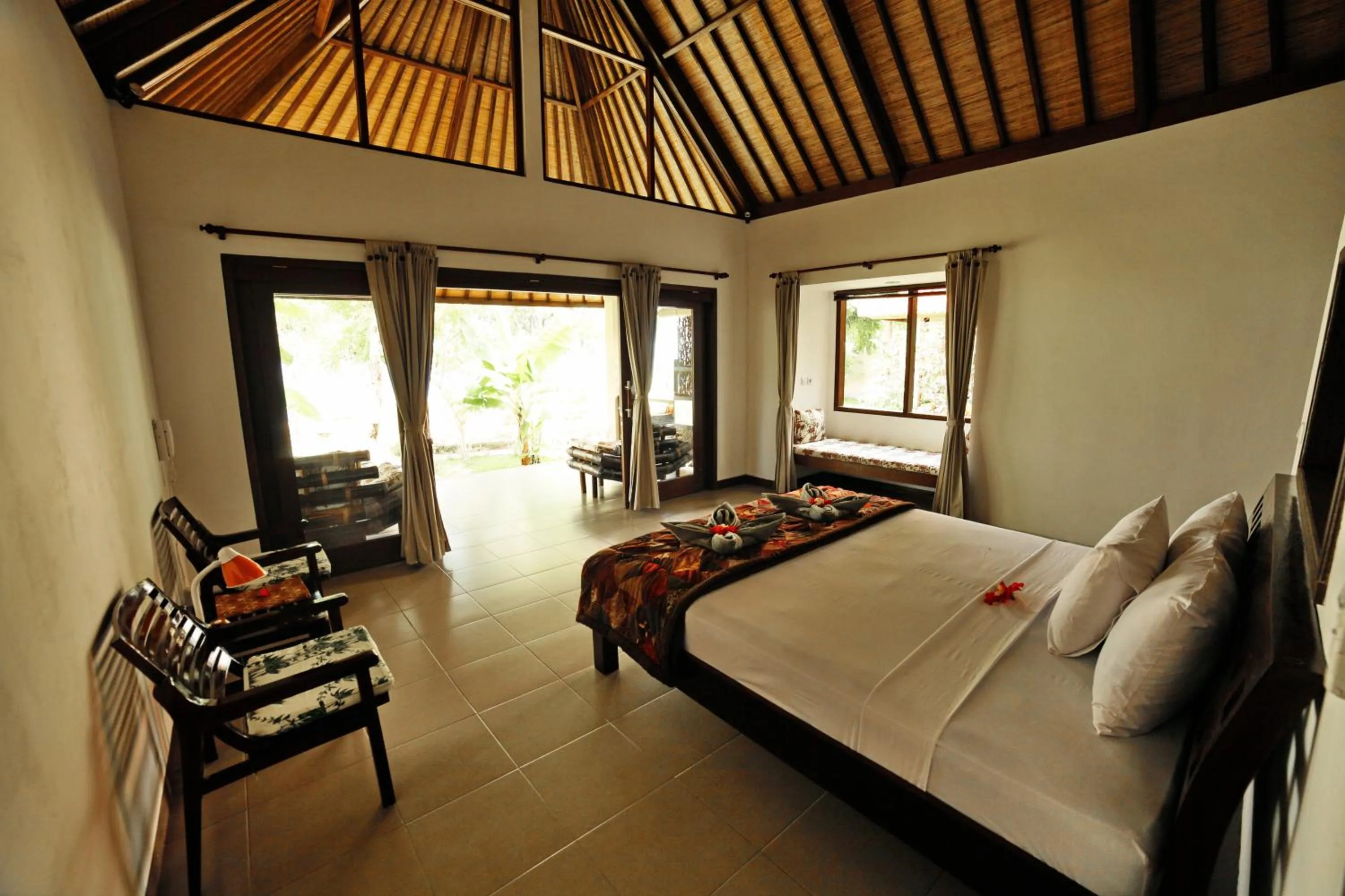 Photo of the whole room, Bed in Bali Dream House