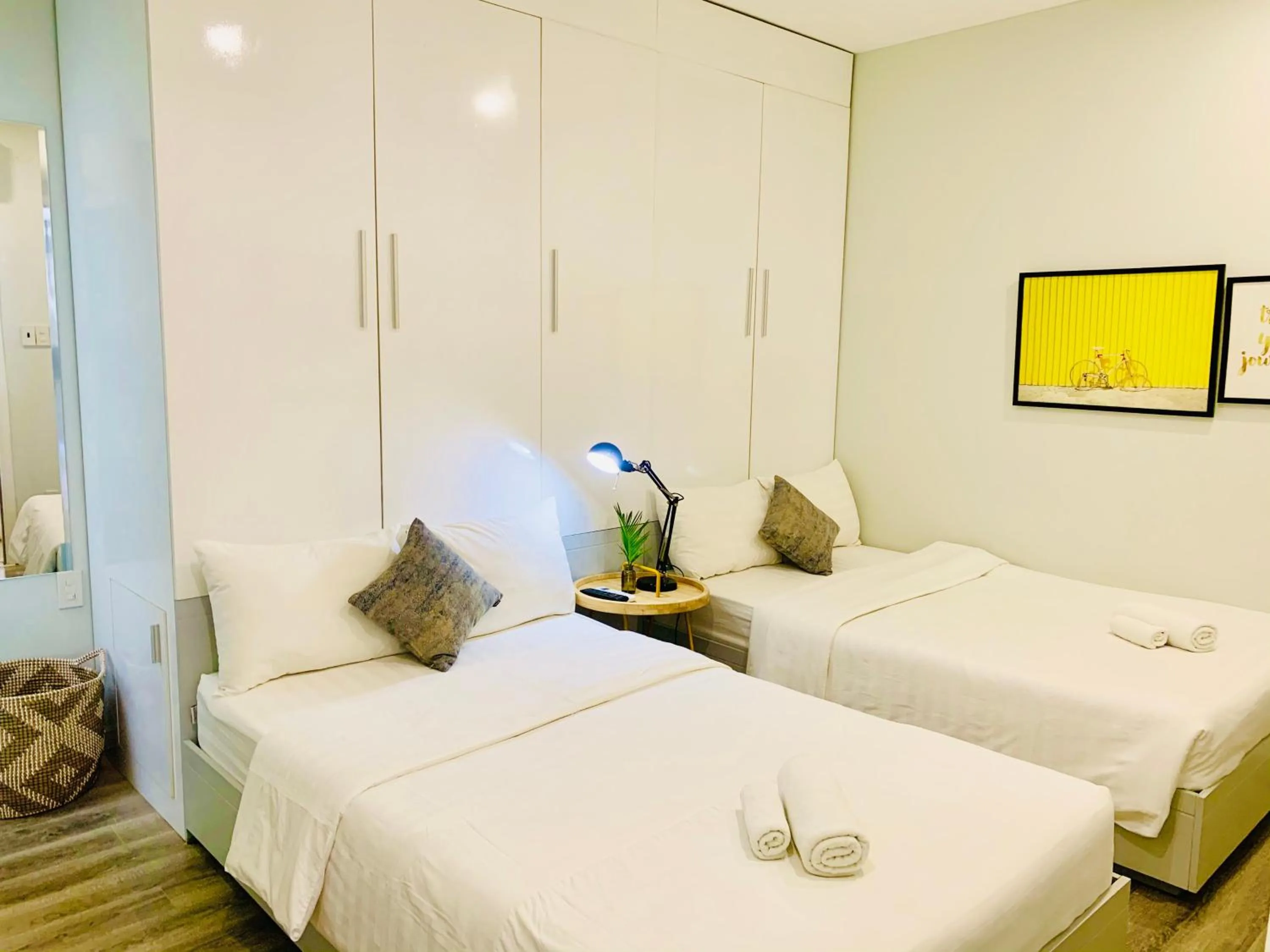 Bed in Moonlight House & Apartment Nha Trang