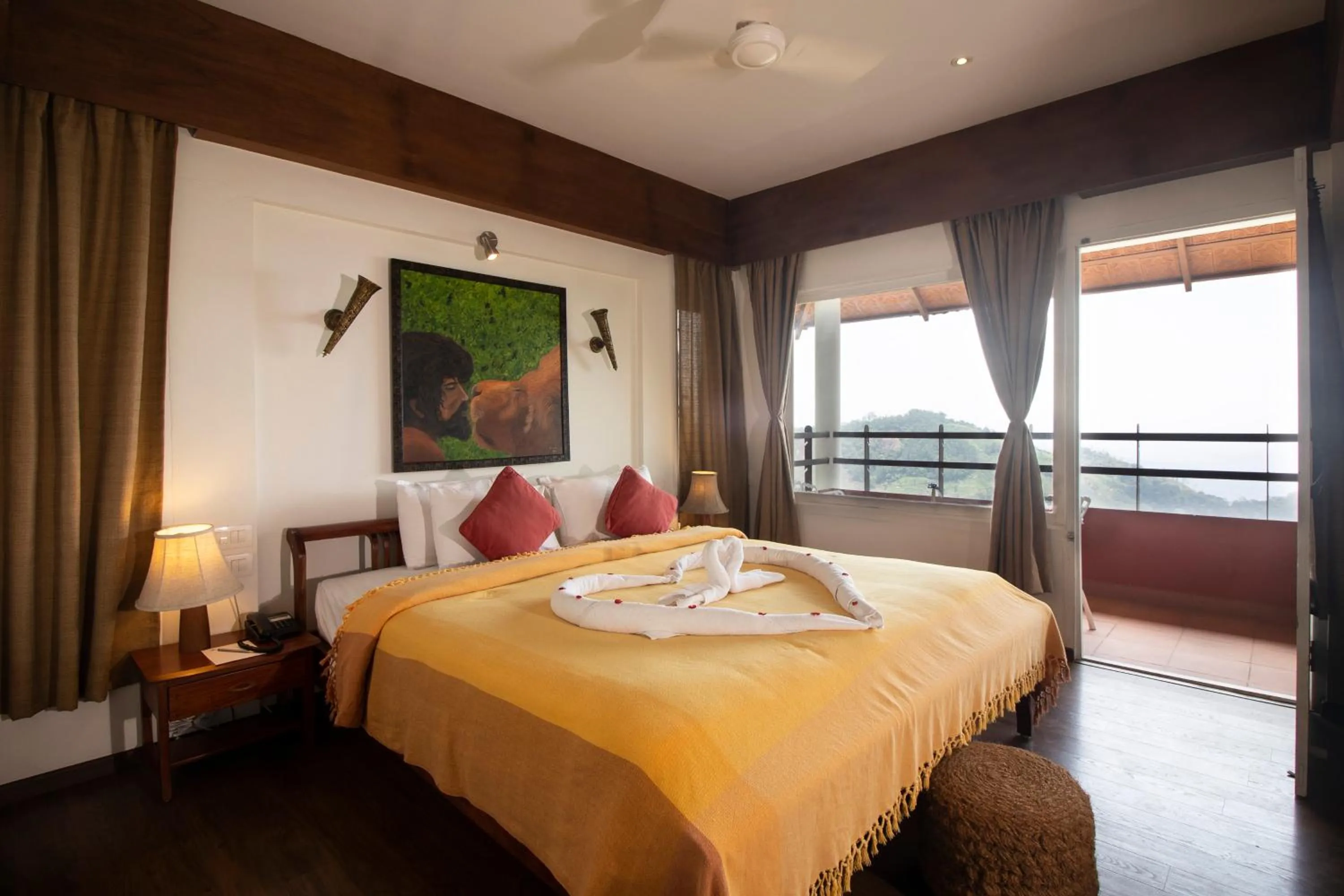 Photo of the whole room, Bed in Blackberry Hills Munnar Nature Resort & Spa