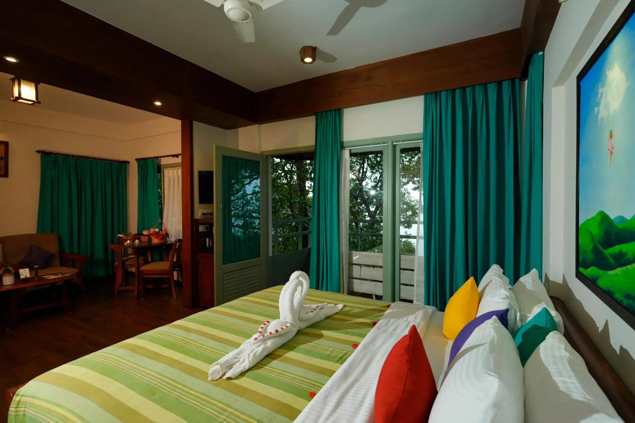 Bedroom, Bed in Blackberry Hills Munnar Nature Resort & Spa