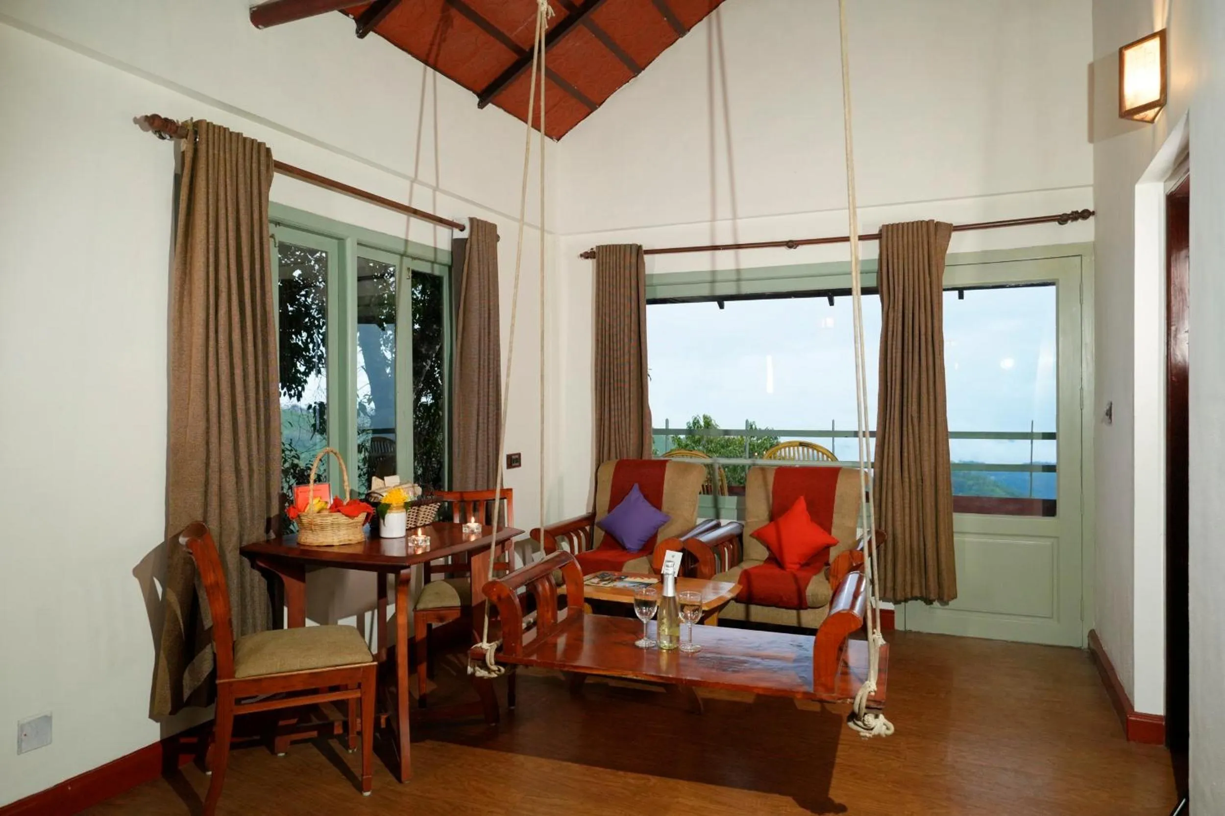 Living room in Blackberry Hills Munnar Nature Resort & Spa