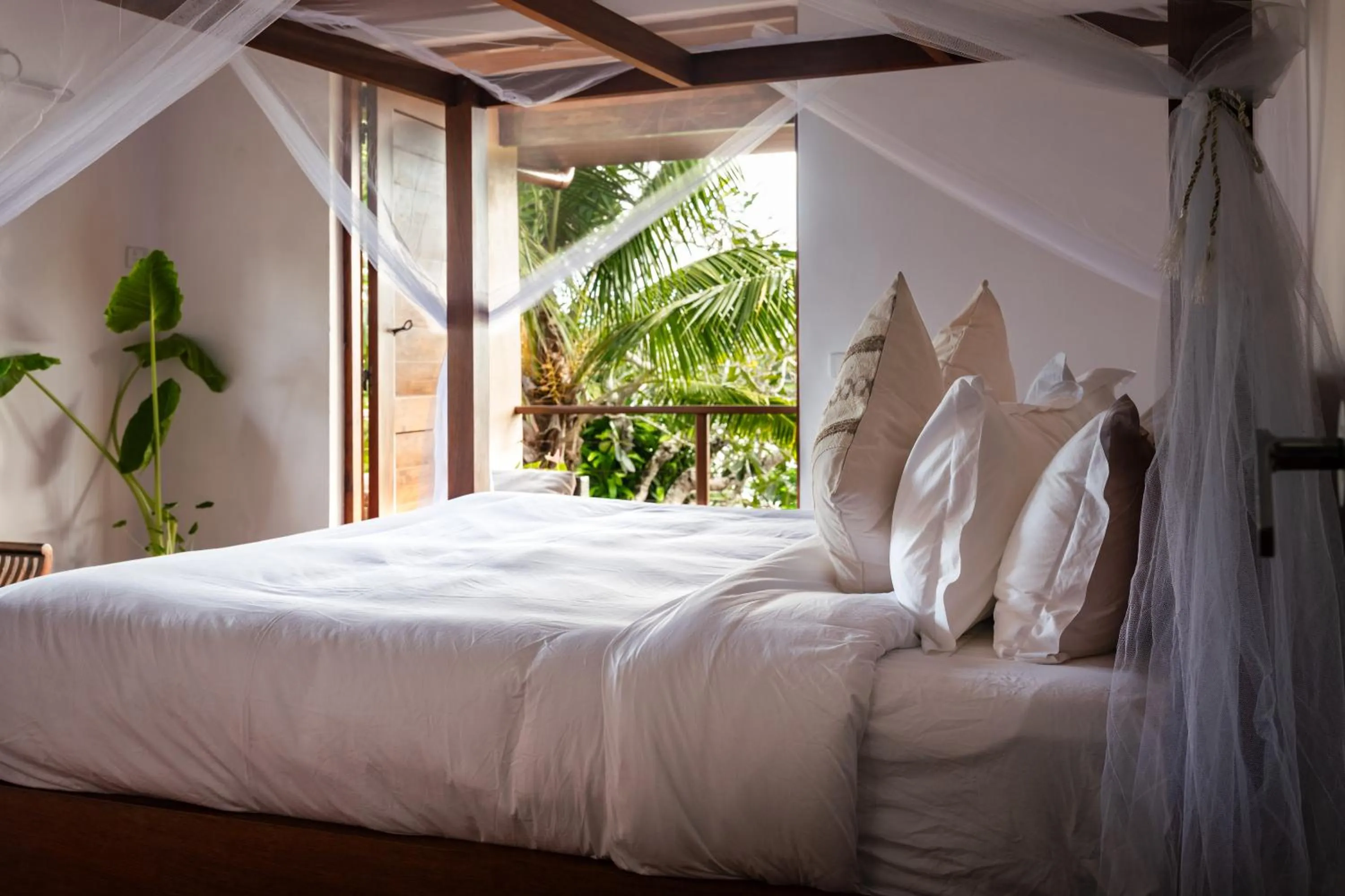 Bed in Fatumaru Lodge