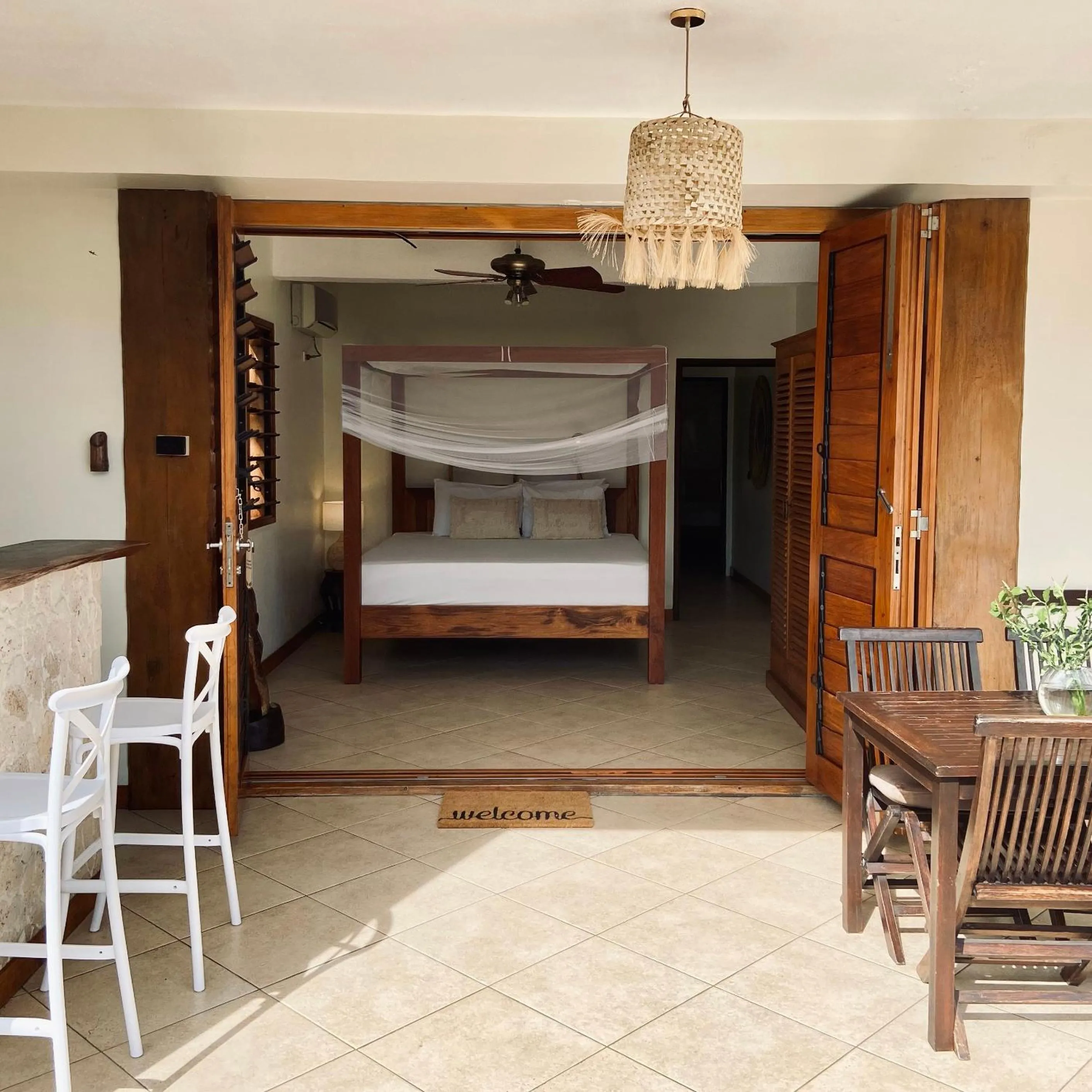 Bed in Fatumaru Lodge