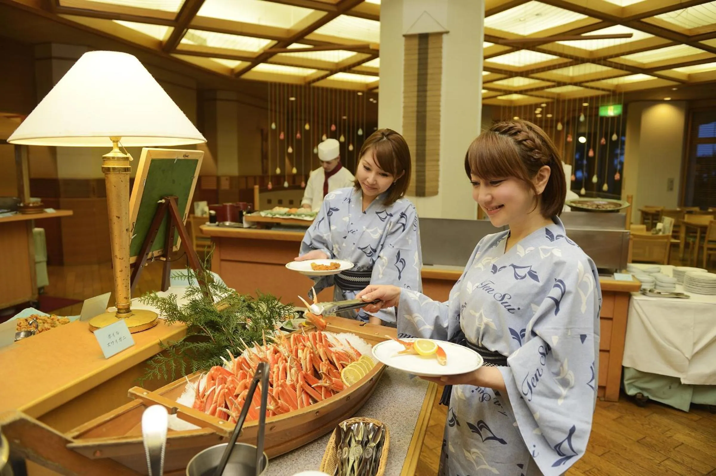 Dinner in Kaike Grand Hotel Tensui