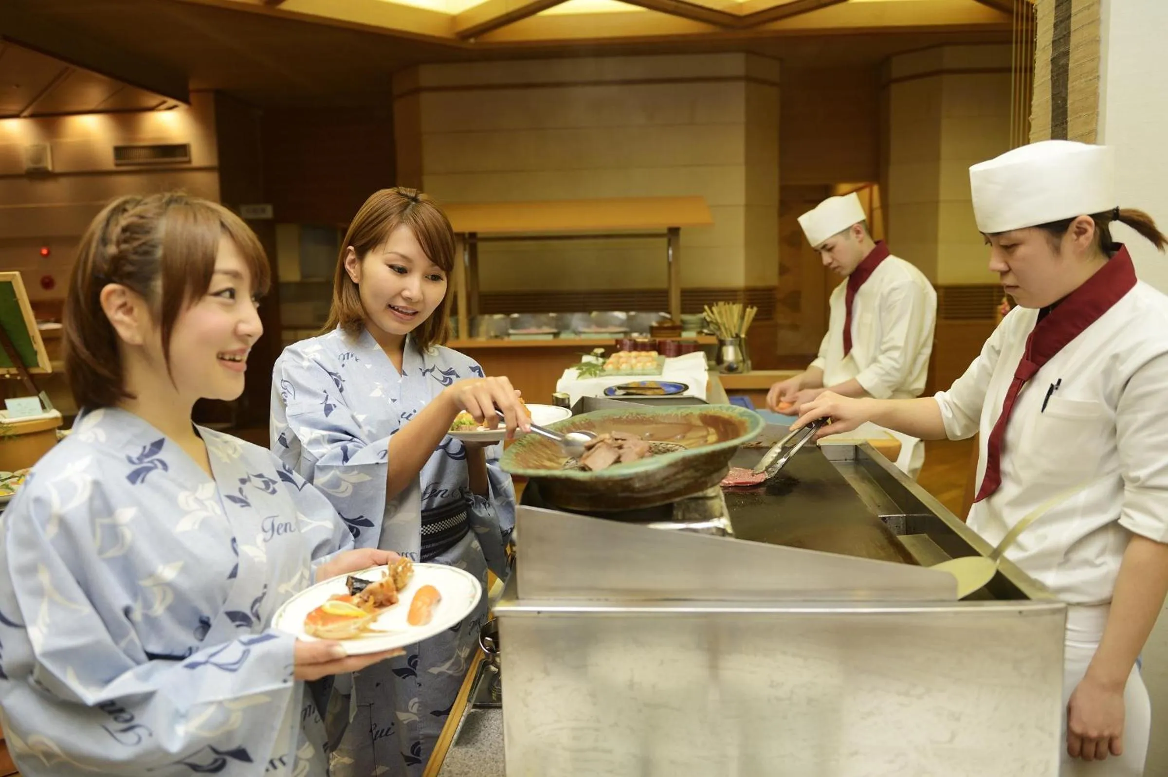 Dinner in Kaike Grand Hotel Tensui