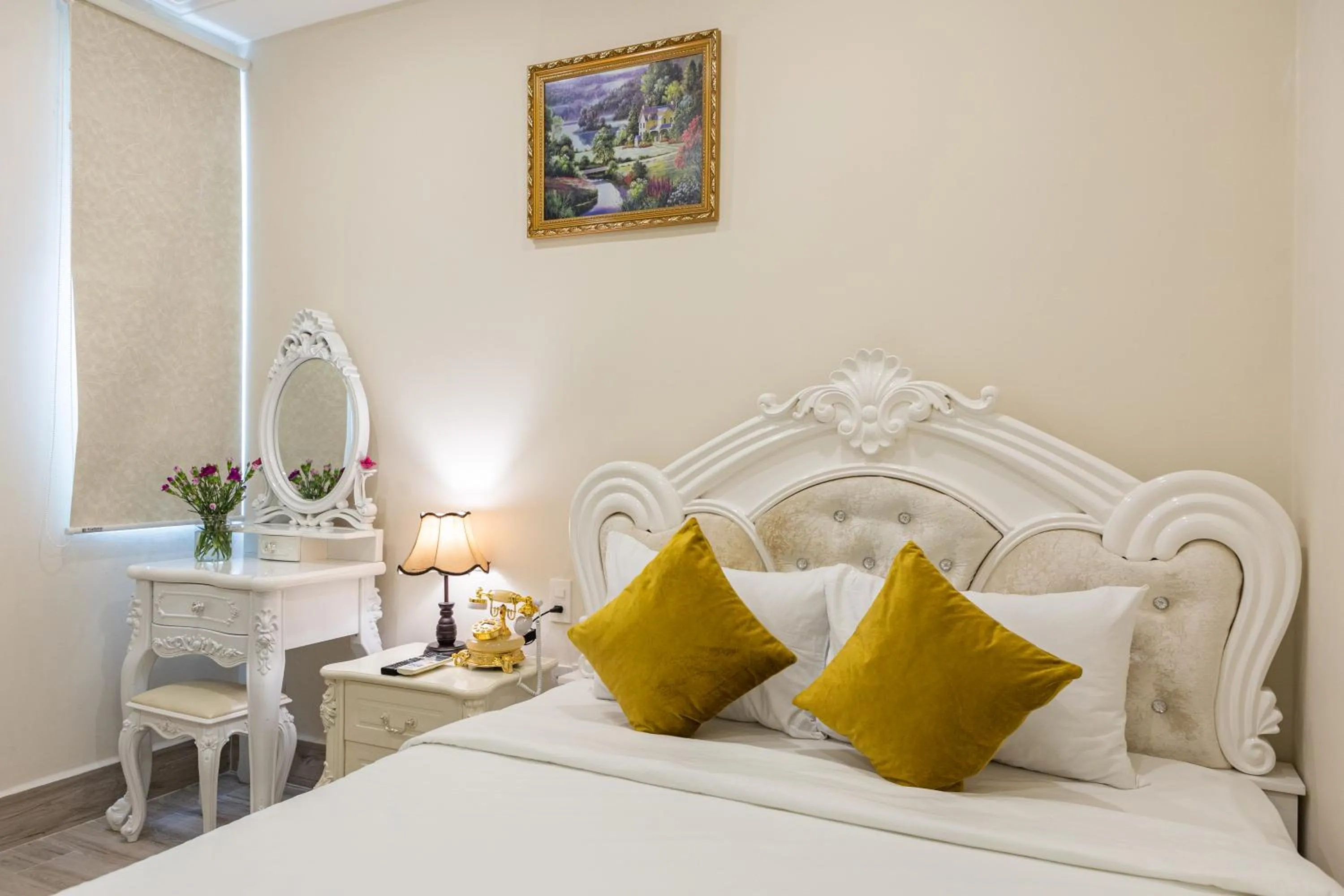 Bed in Happy Star Hotel Nha Trang