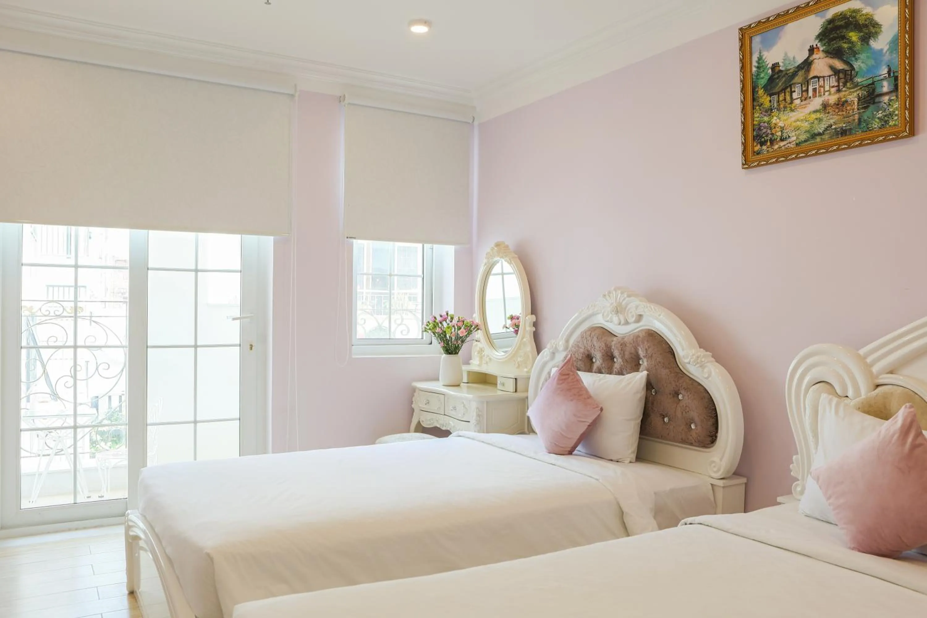 Bed in Happy Star Hotel Nha Trang