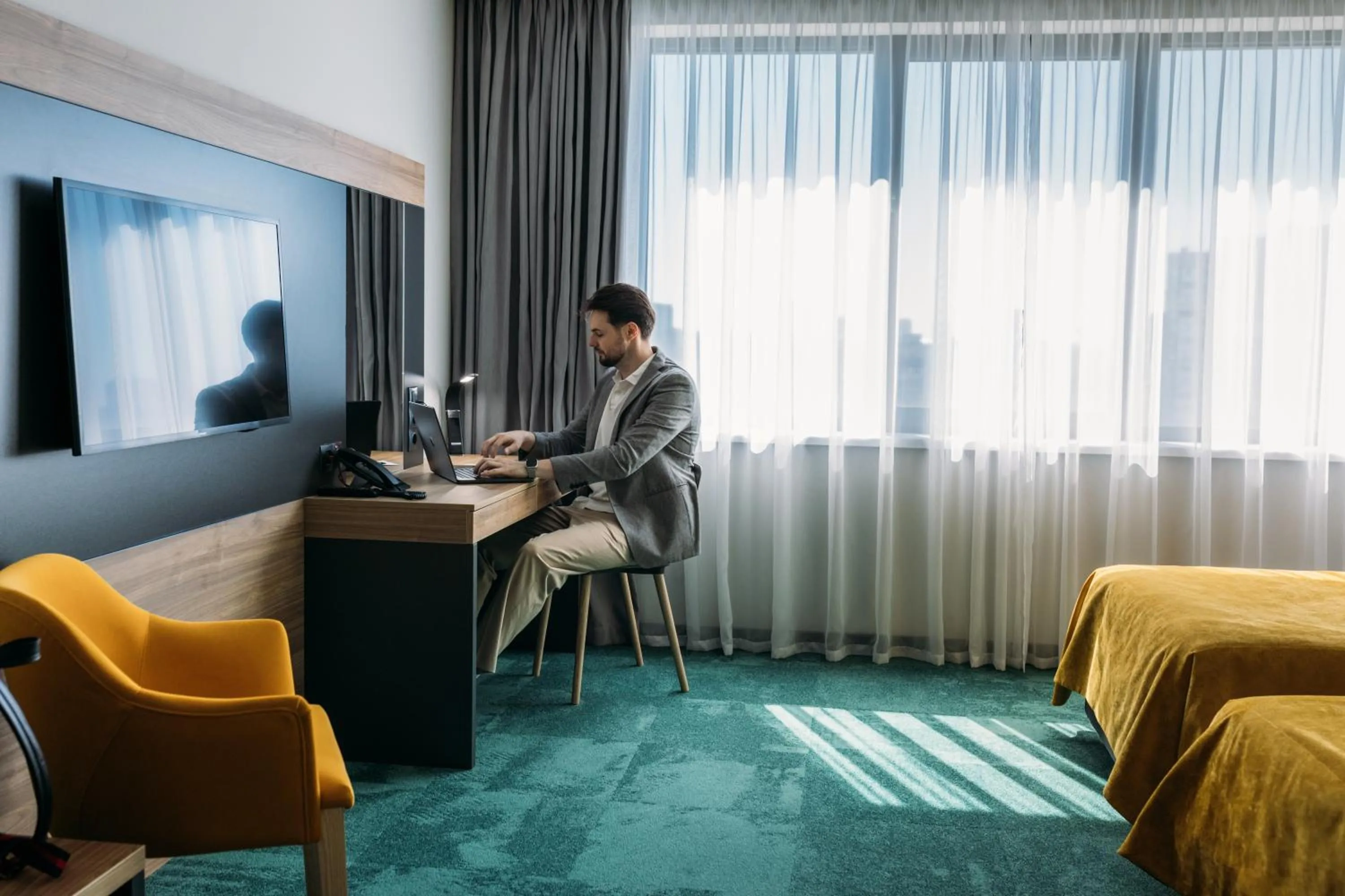 Bedroom in Favor Park Hotel