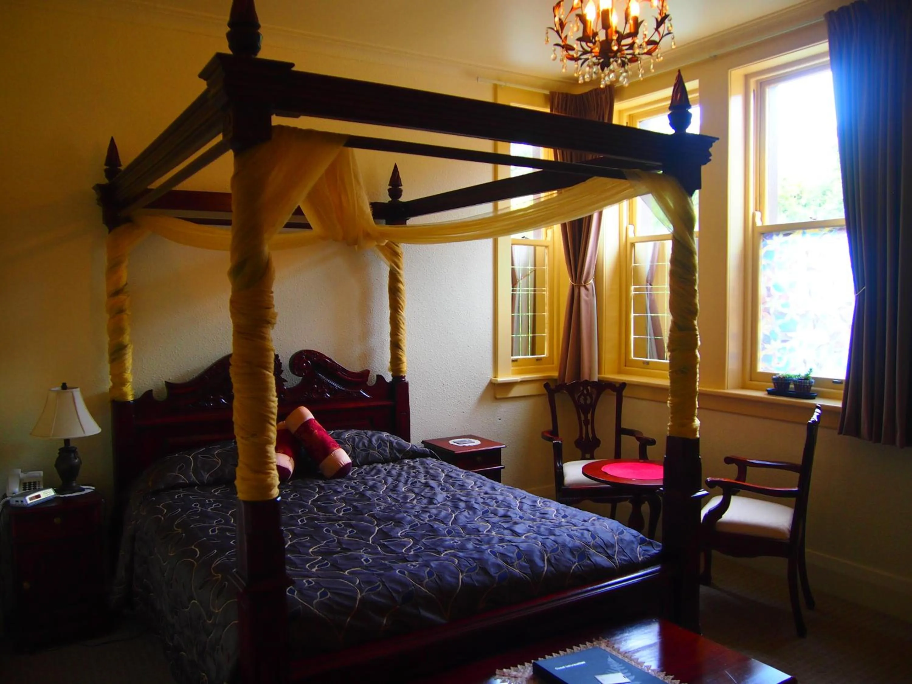 Bedroom, Bed in Manor Views NZ