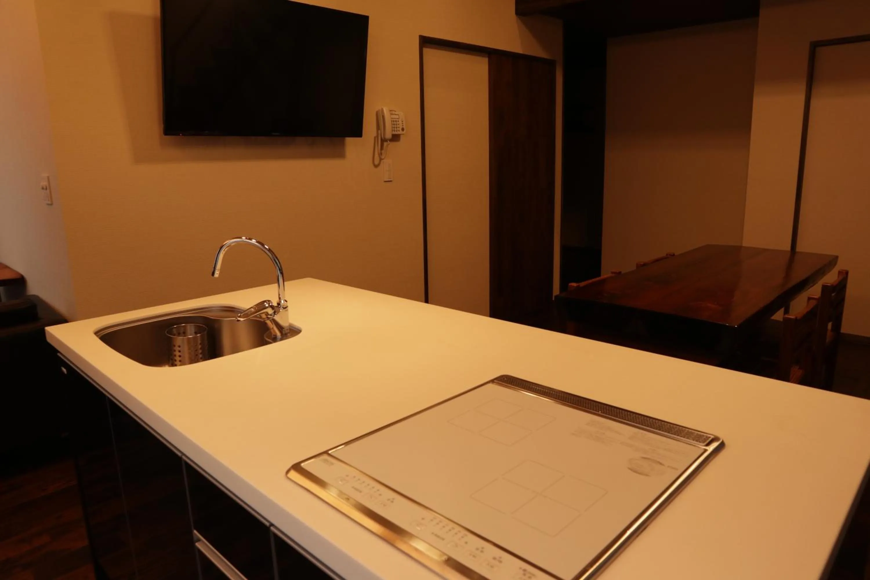 Kitchen or kitchenette in Shirakaba