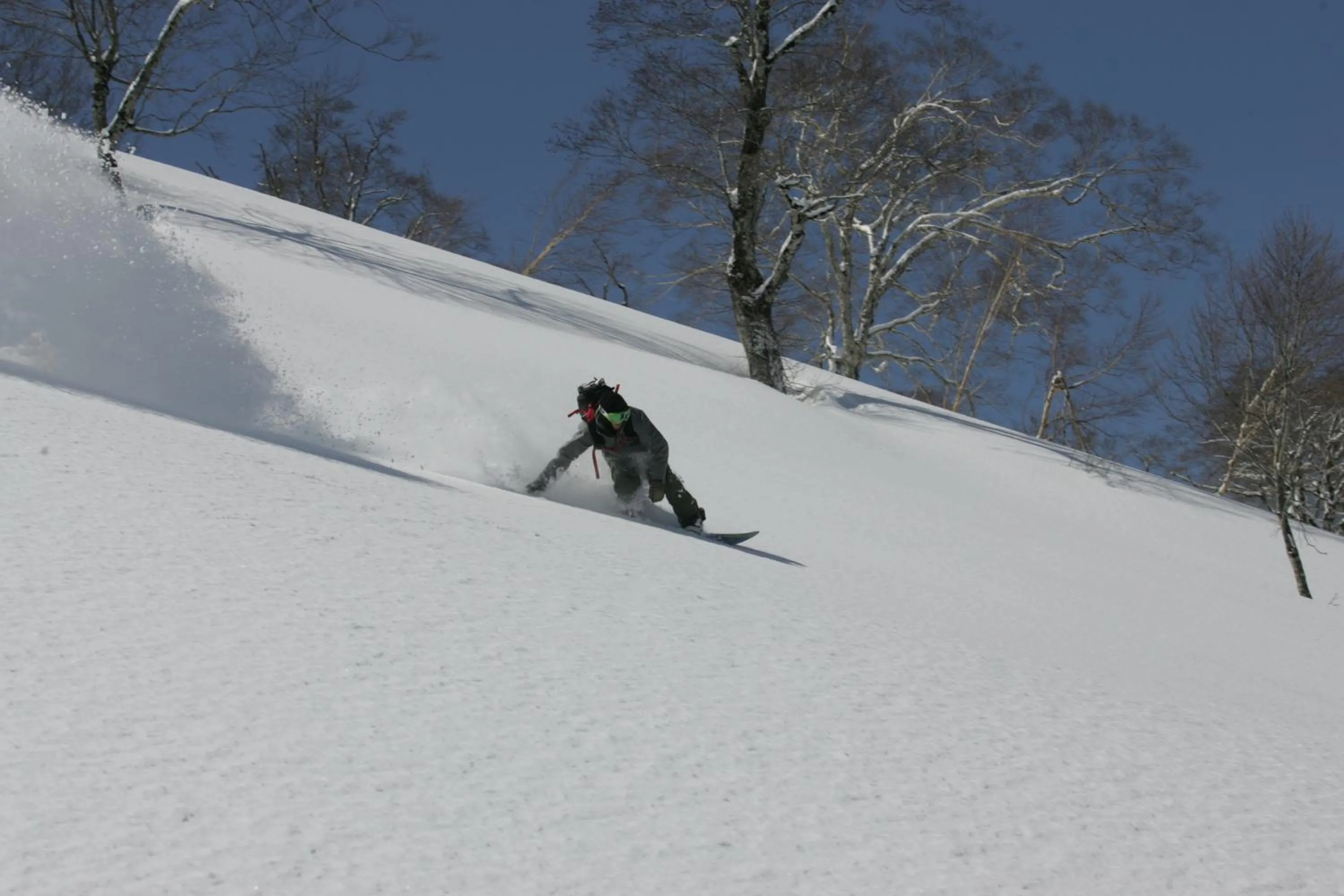 Skiing in Shirakaba