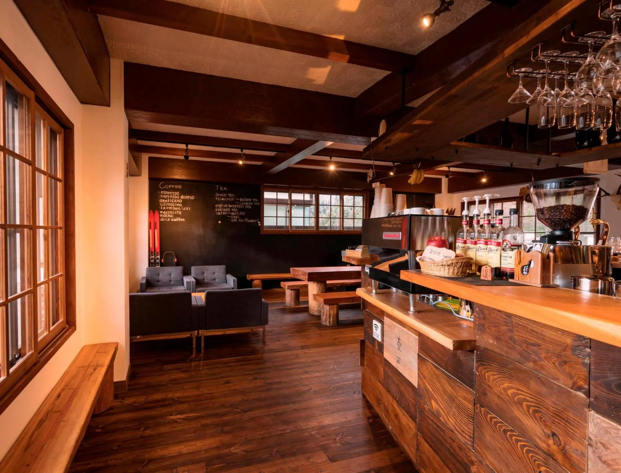 Lounge or bar in Shirakaba