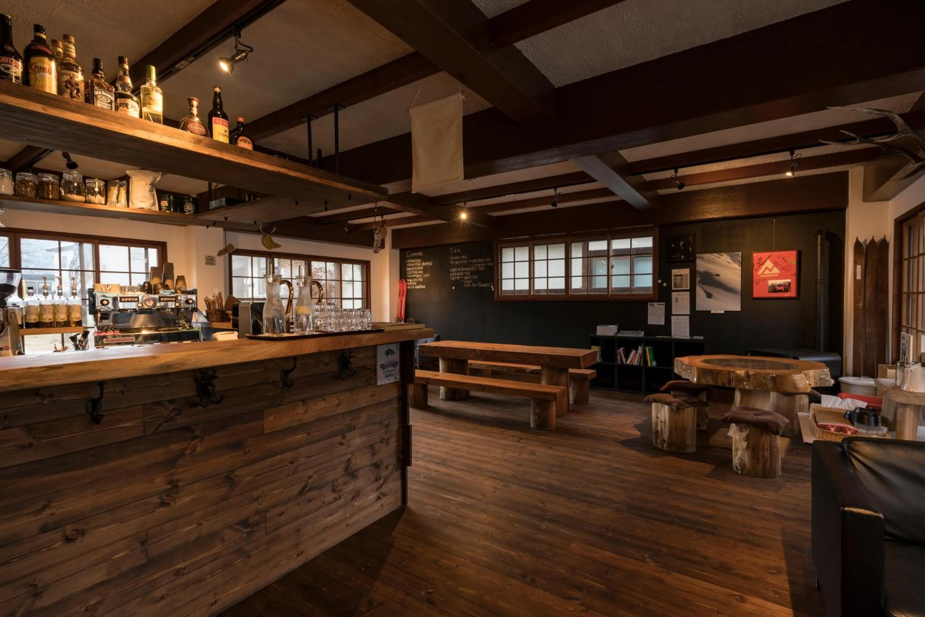 Lounge or bar in Shirakaba