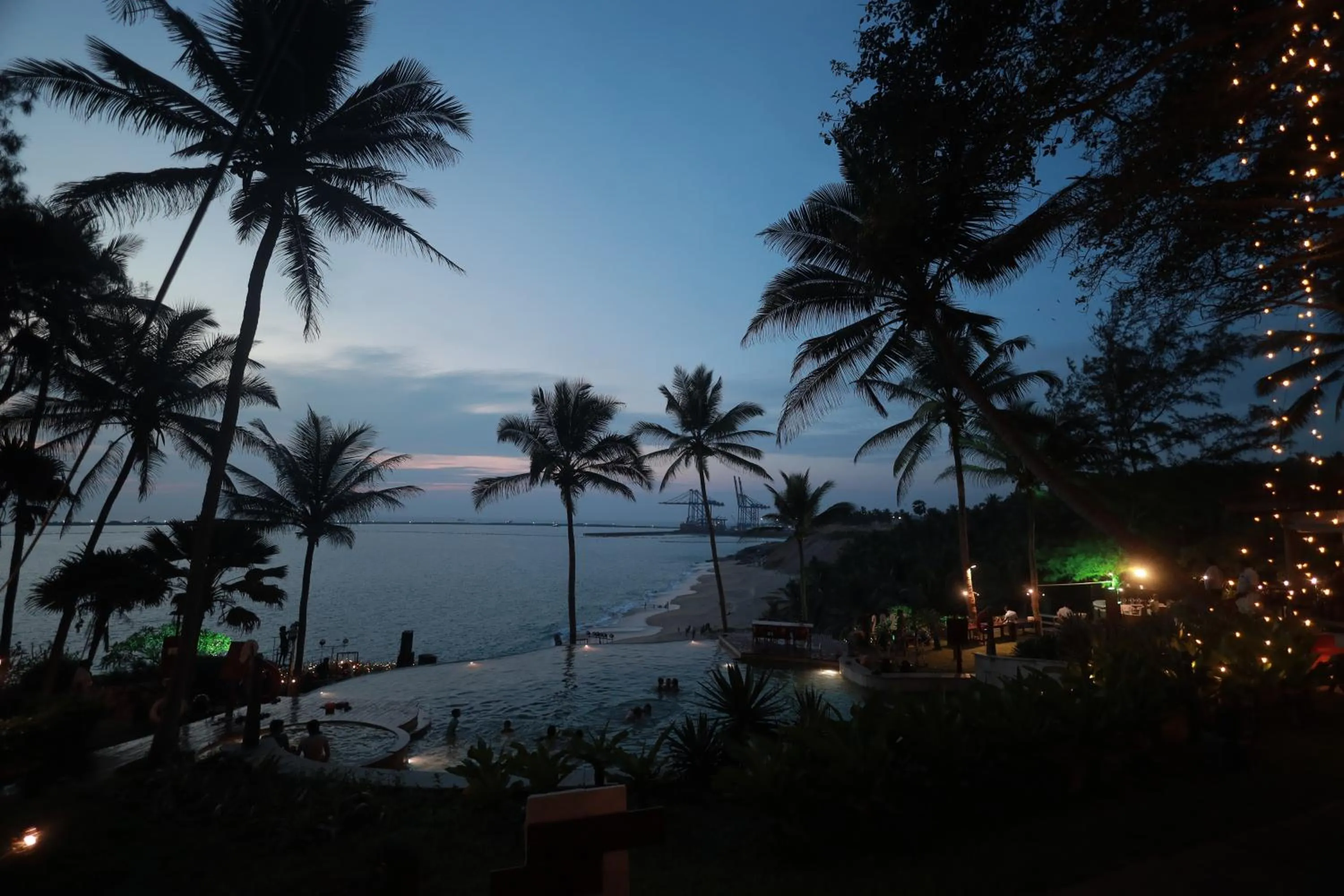 Night in Niraamaya Wellness Retreats, Surya Samudra, Kovalam
