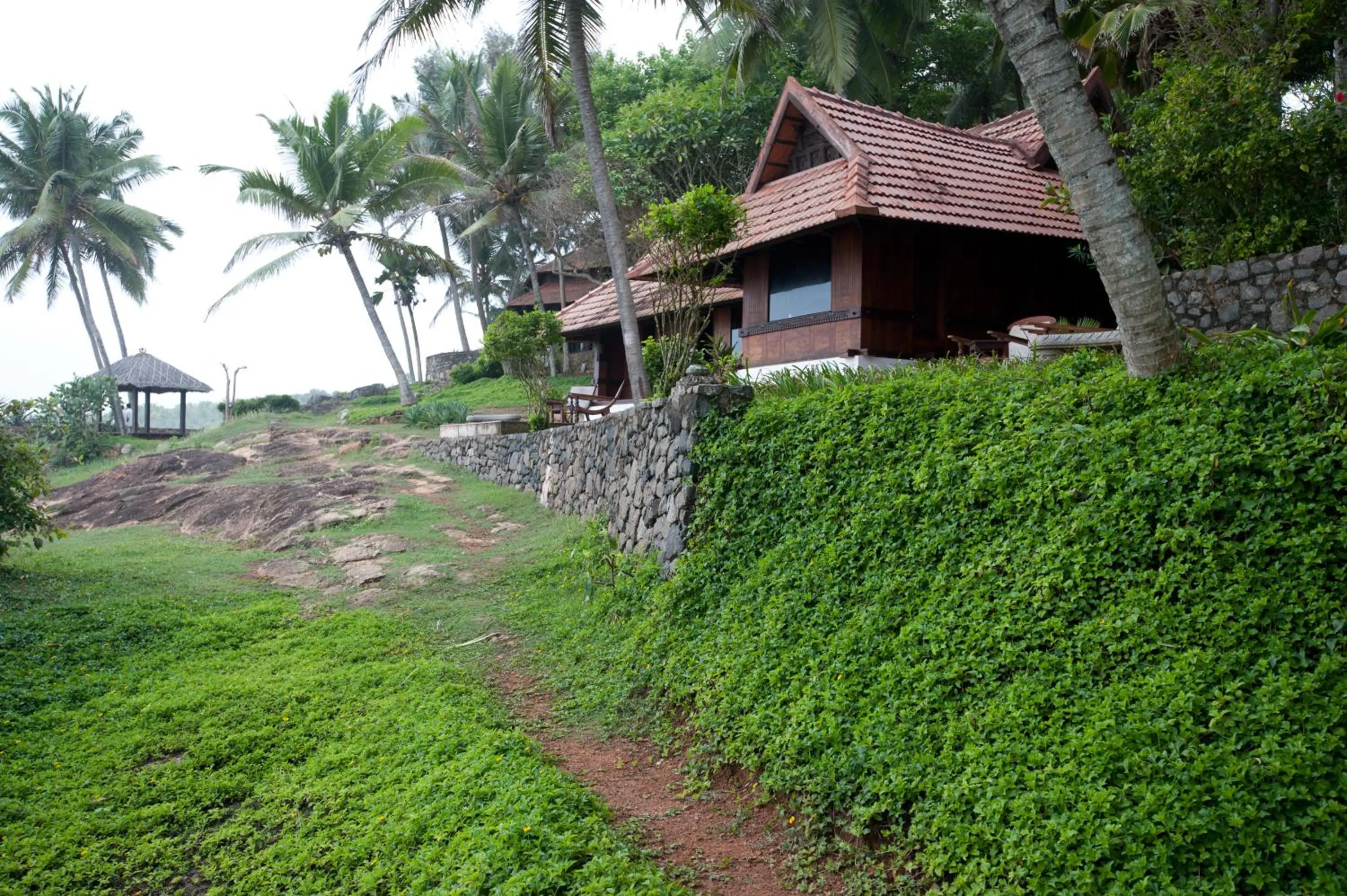 Property building in Niraamaya Wellness Retreats, Surya Samudra, Kovalam