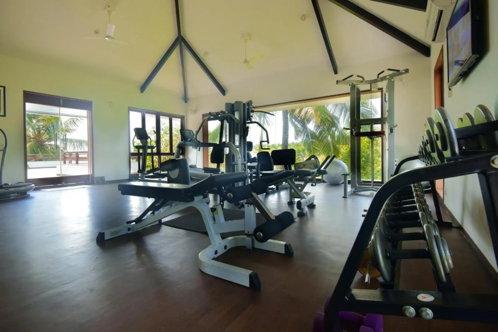 Fitness centre/facilities in Niraamaya Wellness Retreats, Surya Samudra, Kovalam