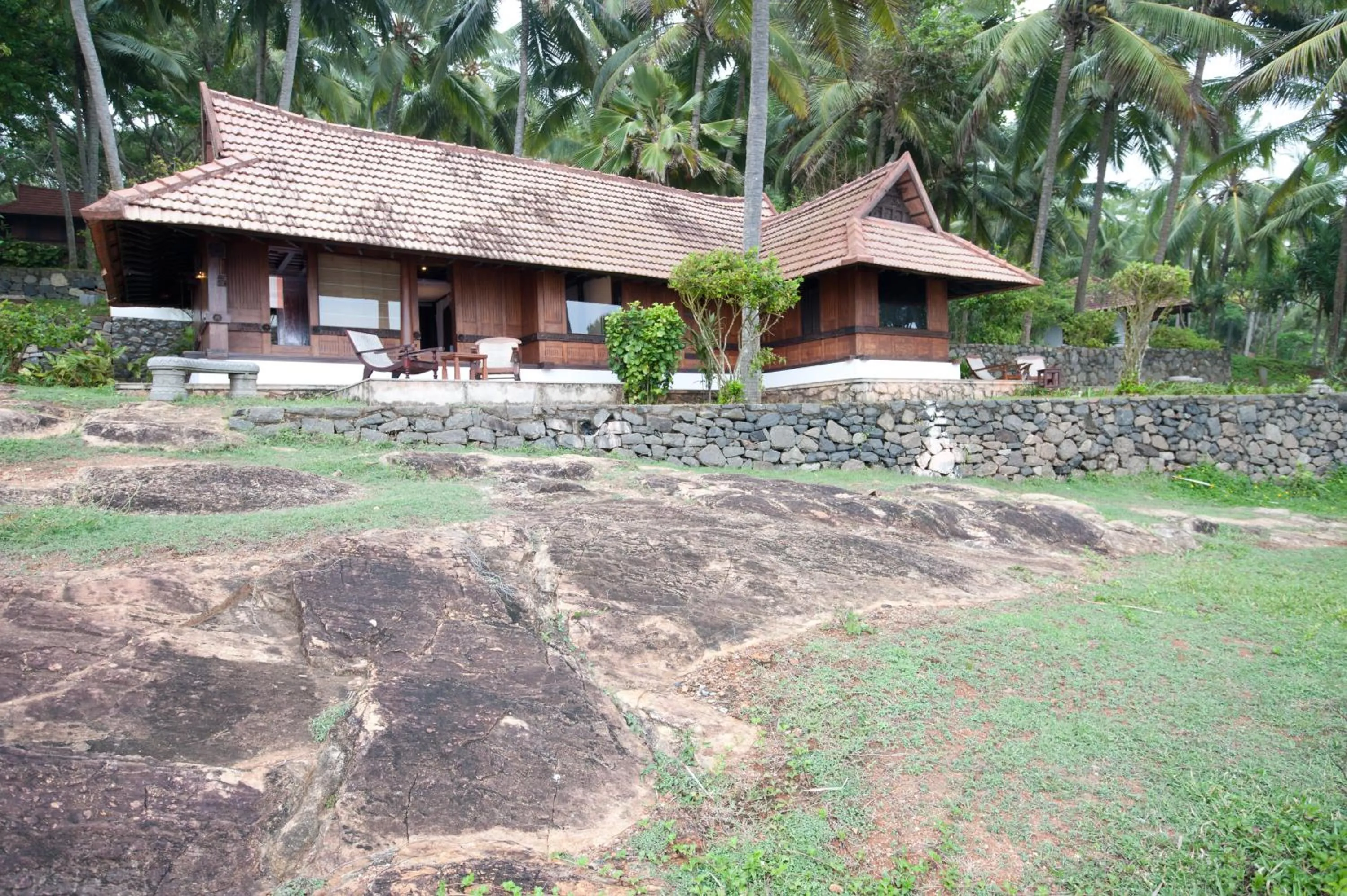 Property building in Niraamaya Wellness Retreats, Surya Samudra, Kovalam