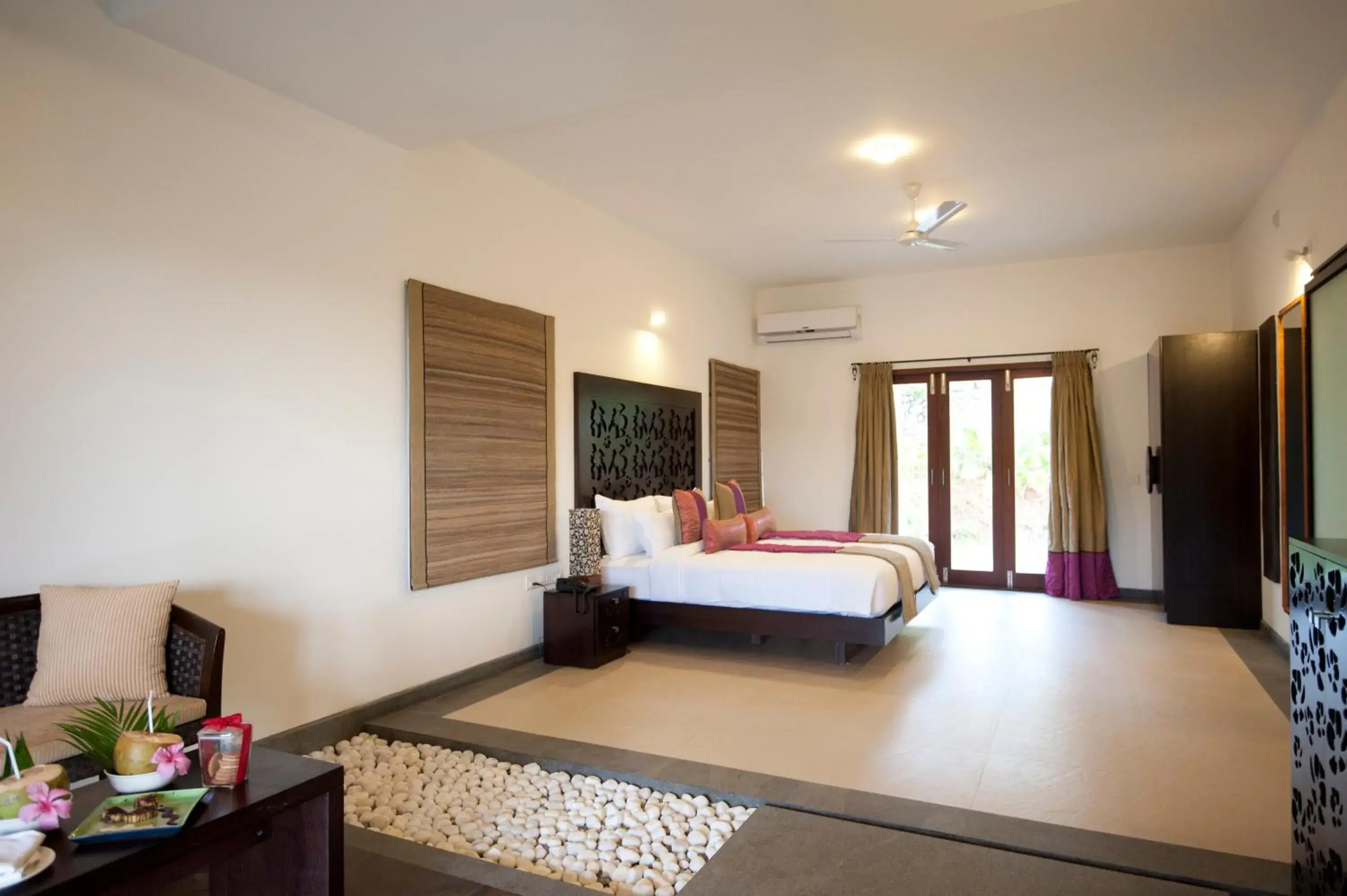 Rock Garden Double Room with Garden View in Niraamaya Wellness Retreats, Surya Samudra, Kovalam Rock Garden Double Room with Garden View in Niraamaya Wellness Retreats, Surya Samudra, Kovalam
