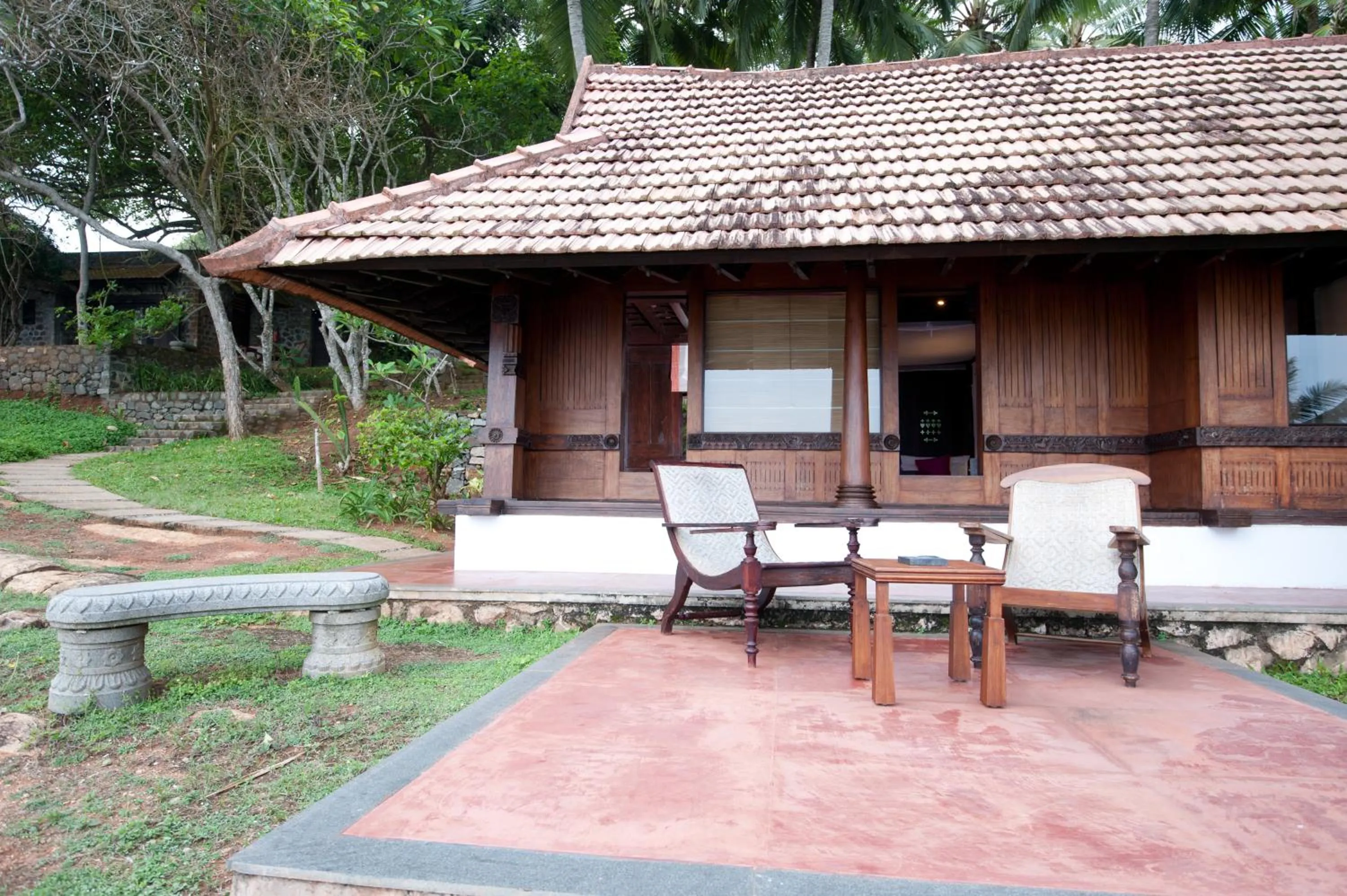 Property building in Niraamaya Wellness Retreats, Surya Samudra, Kovalam