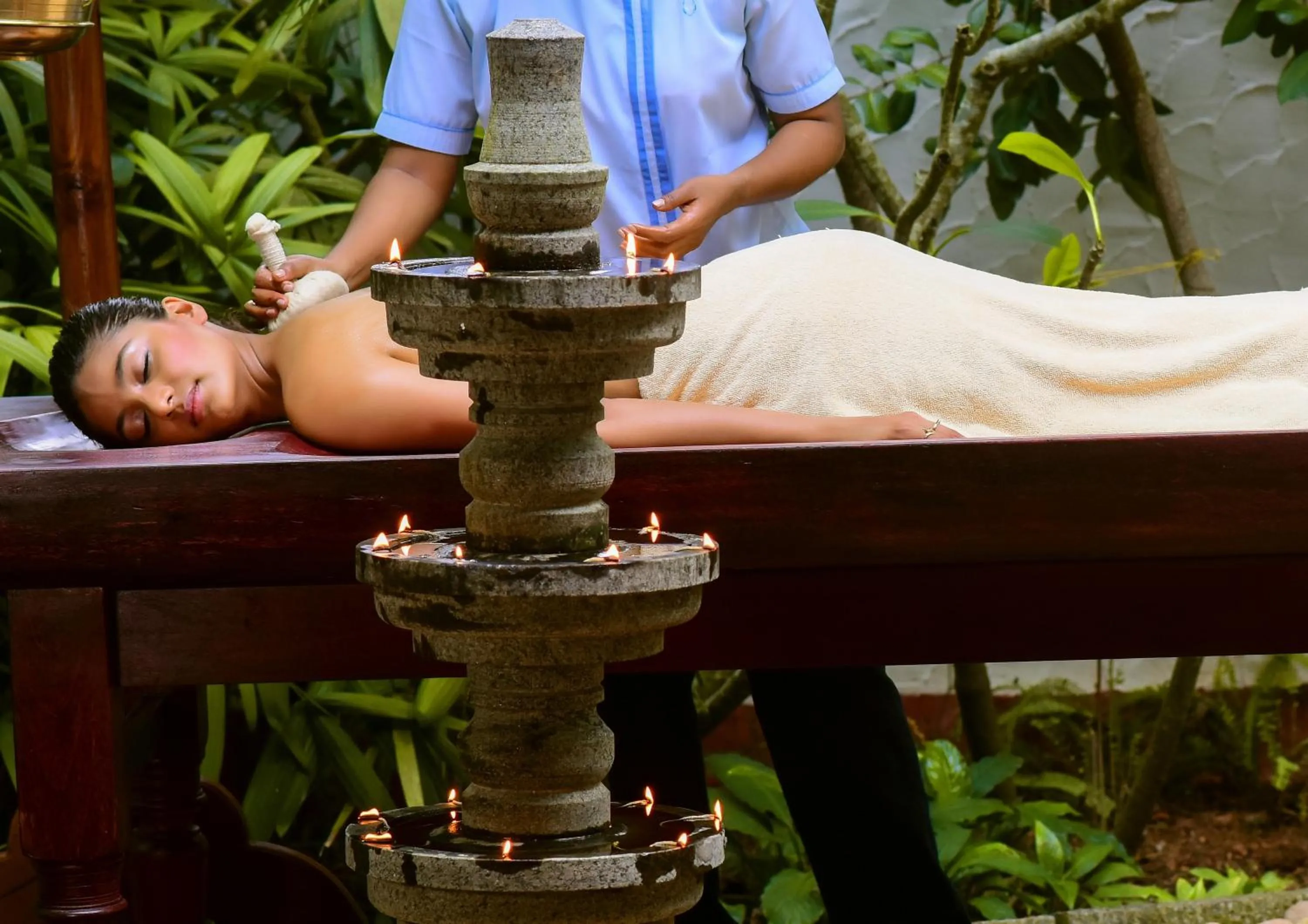 Day in Niraamaya Wellness Retreats, Surya Samudra, Kovalam