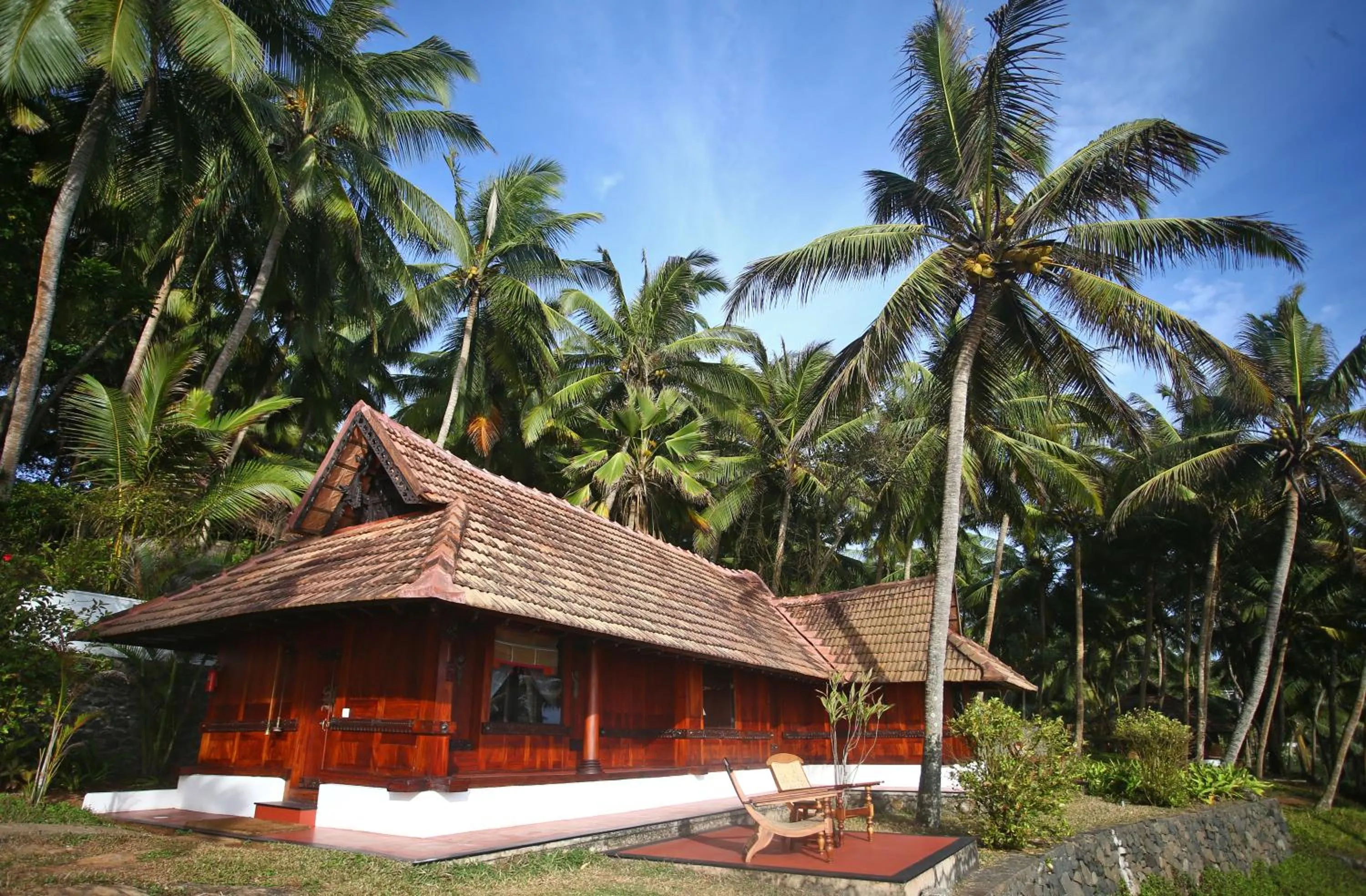 Property building in Niraamaya Wellness Retreats, Surya Samudra, Kovalam