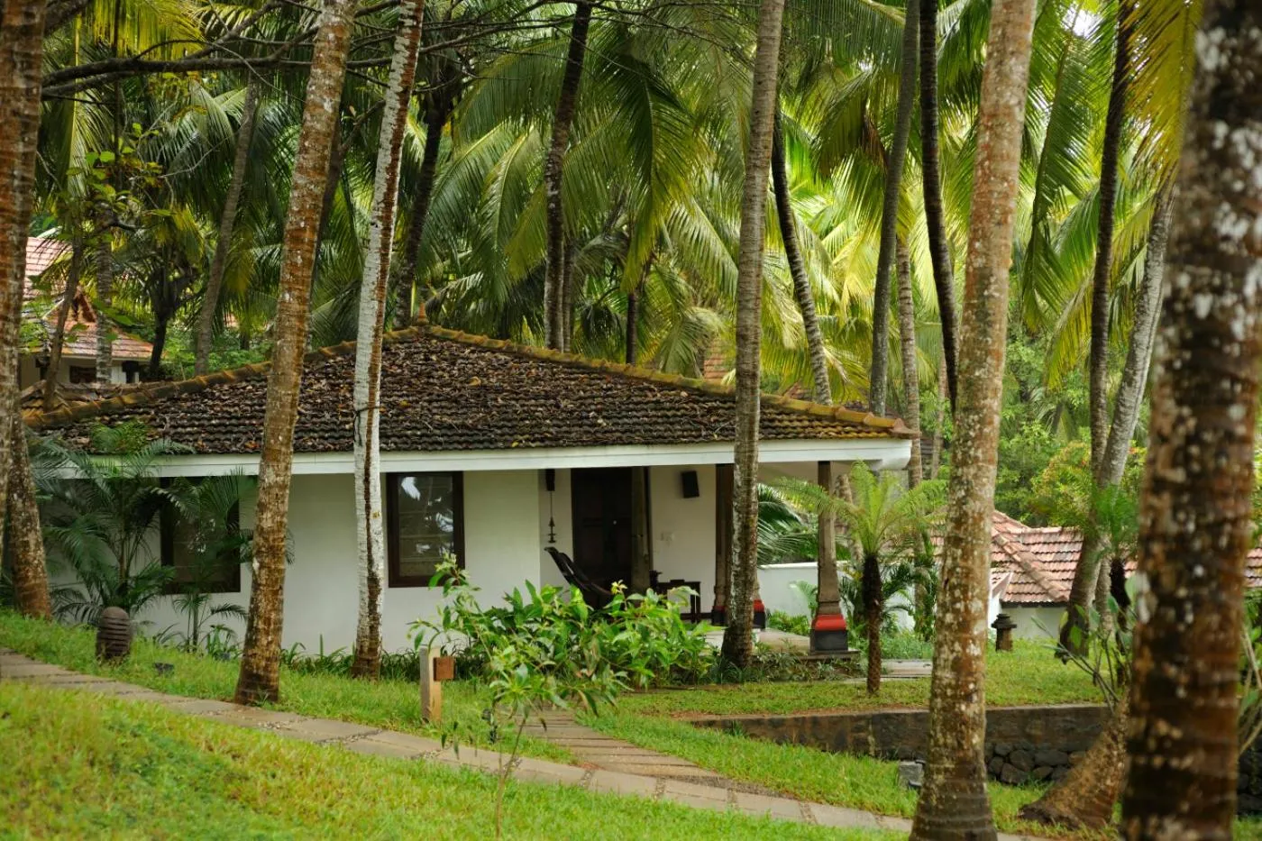 Property building in Niraamaya Wellness Retreats, Surya Samudra, Kovalam