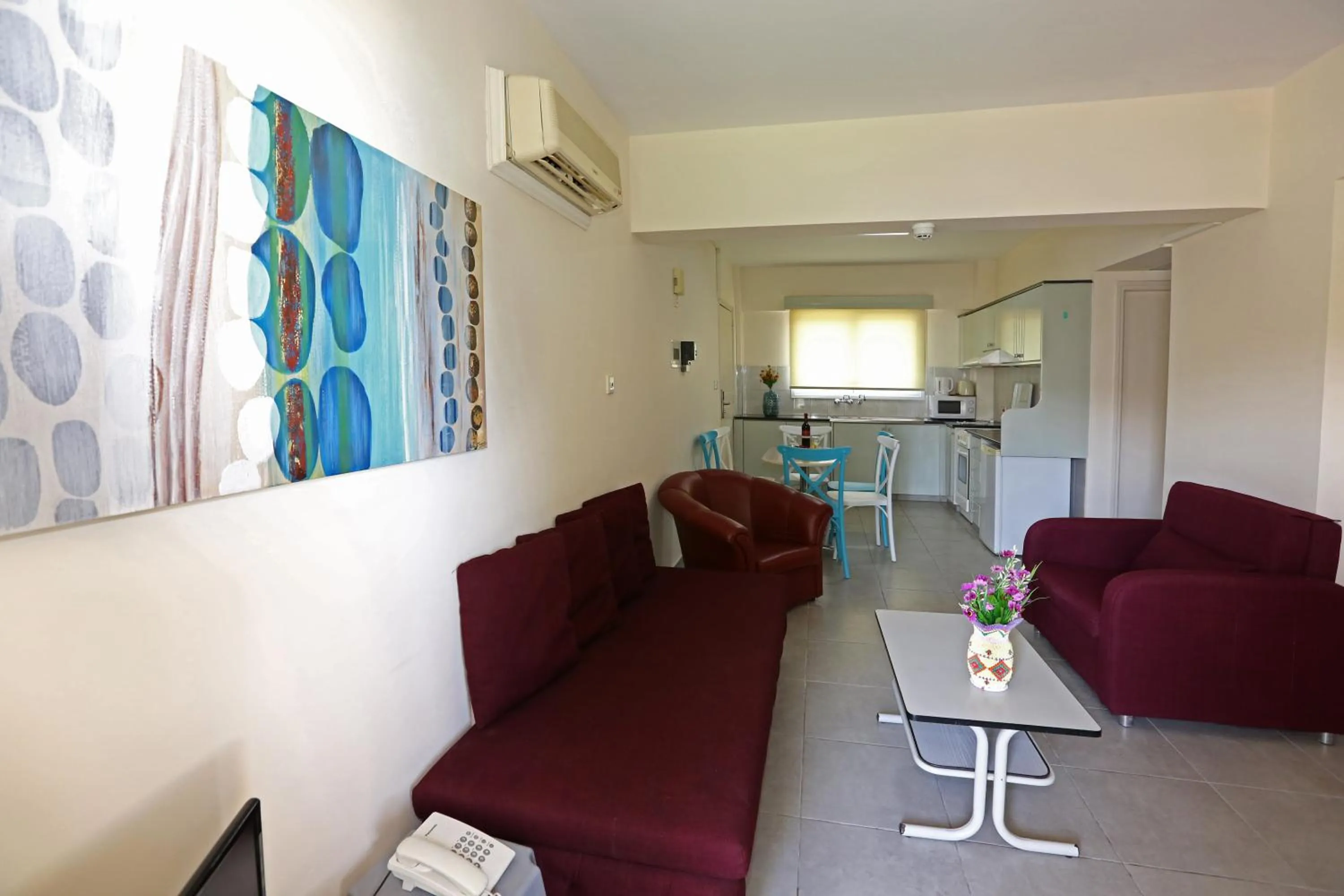 Living room in Sunquest Gardens Holiday Resort