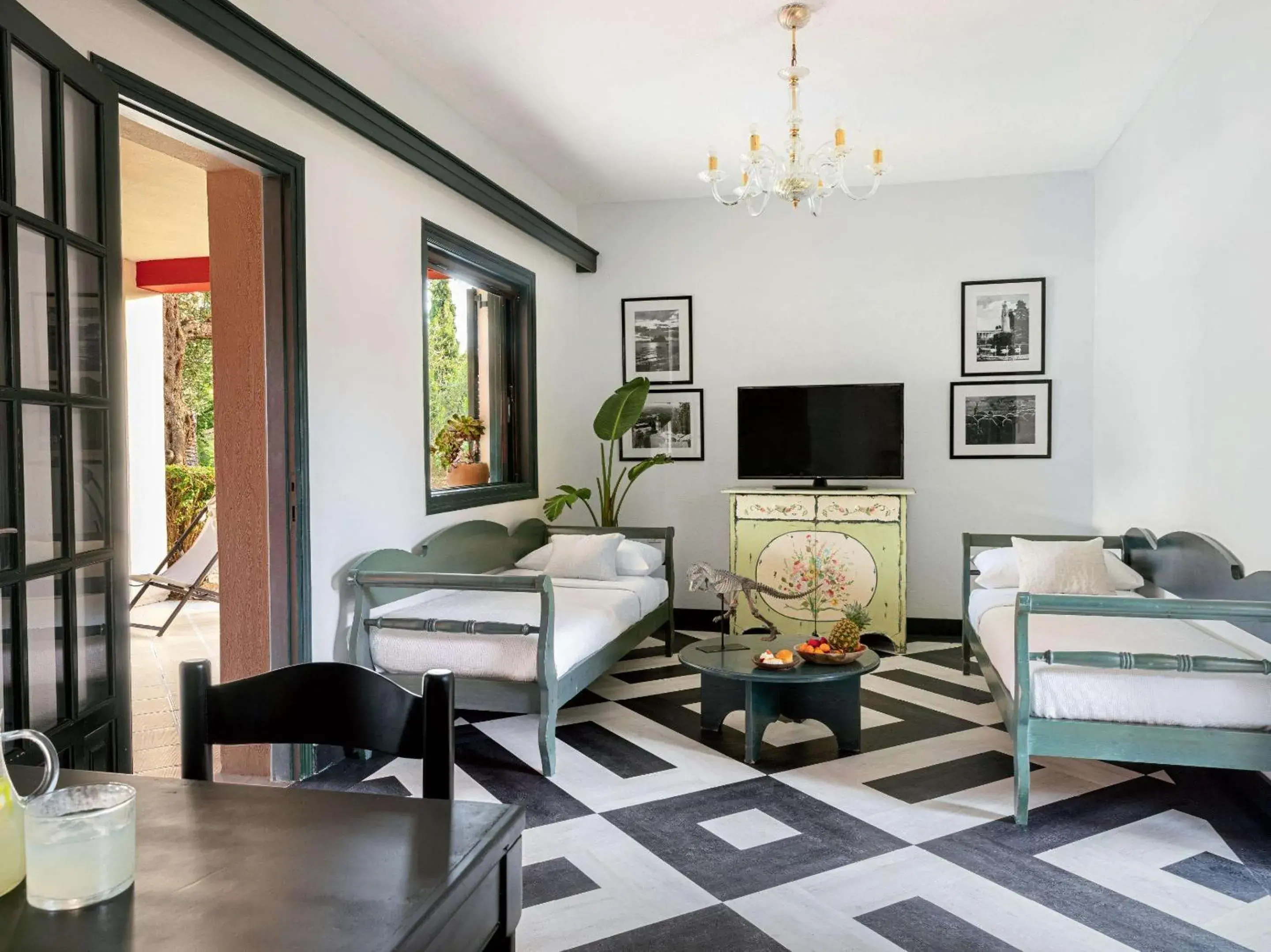 Family Suite at Yucca's Residence Veranda sharing Pool in Grecotel LUXME Costa Botanica Family Suite at Yucca's Residence Veranda sharing Pool in Grecotel LUXME Costa Botanica