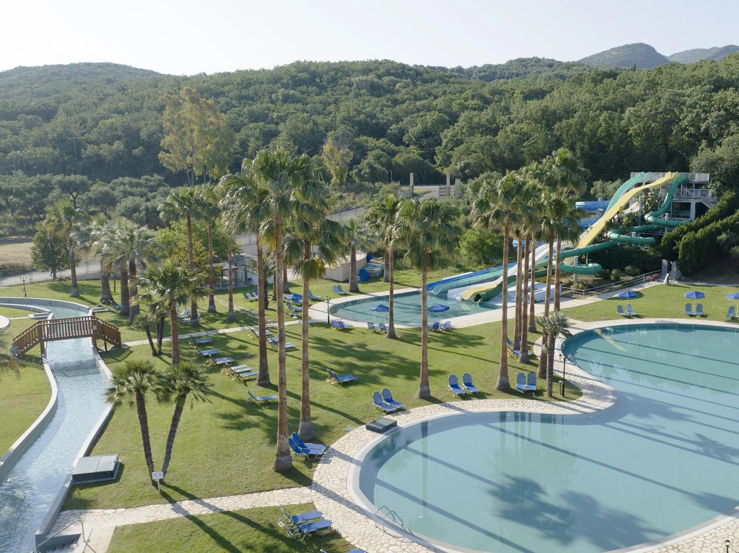 Aqua park in Grecotel LUXME Costa Botanica