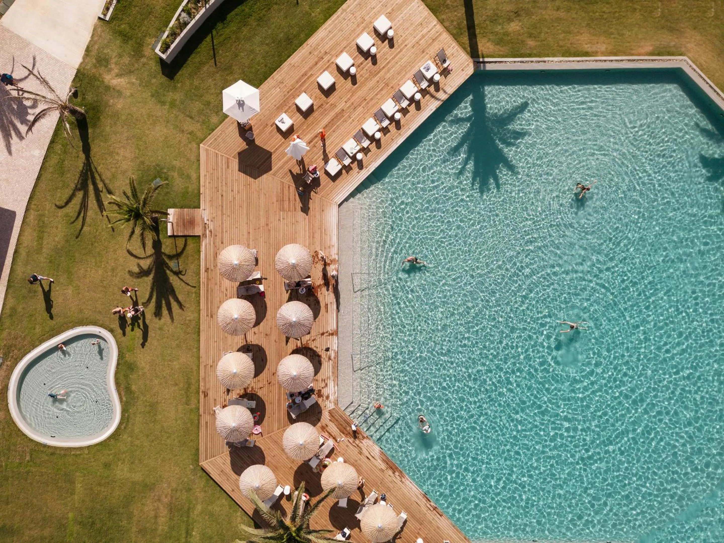 Swimming pool in Grecotel LUXME Costa Botanica
