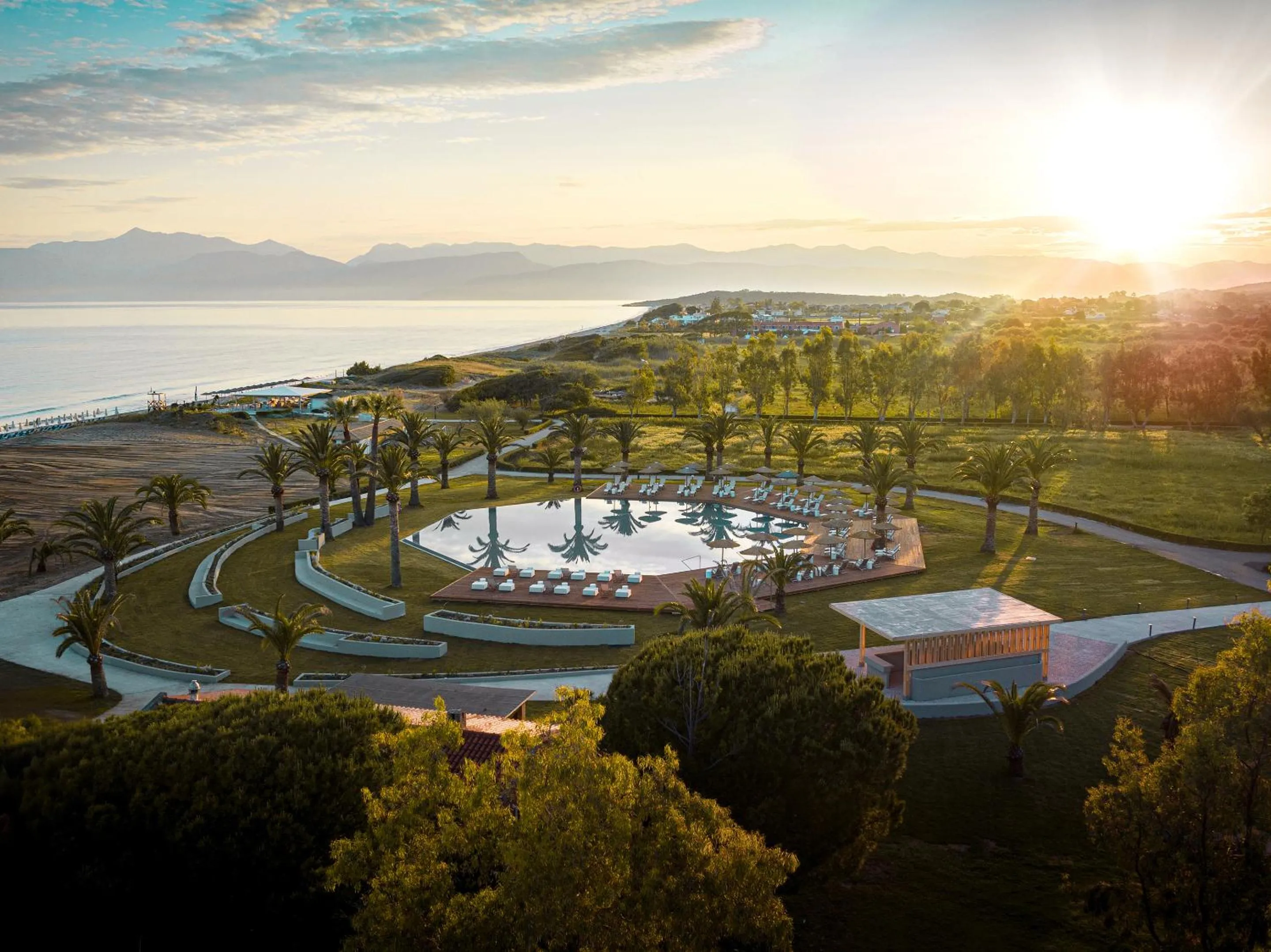 Bird's eye view in Grecotel LUXME Costa Botanica