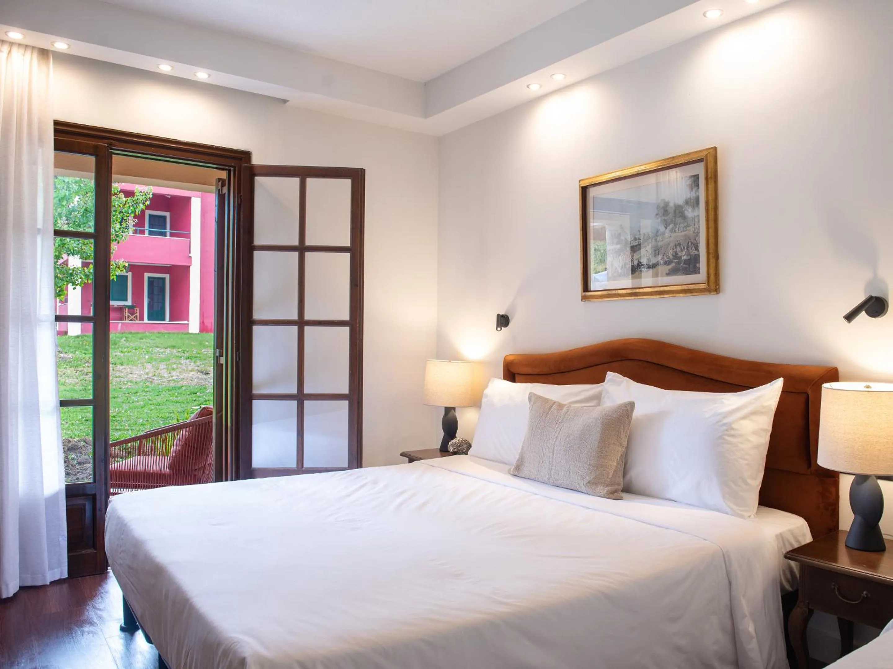 Bedroom, Bed in Grecotel LUXME Costa Botanica