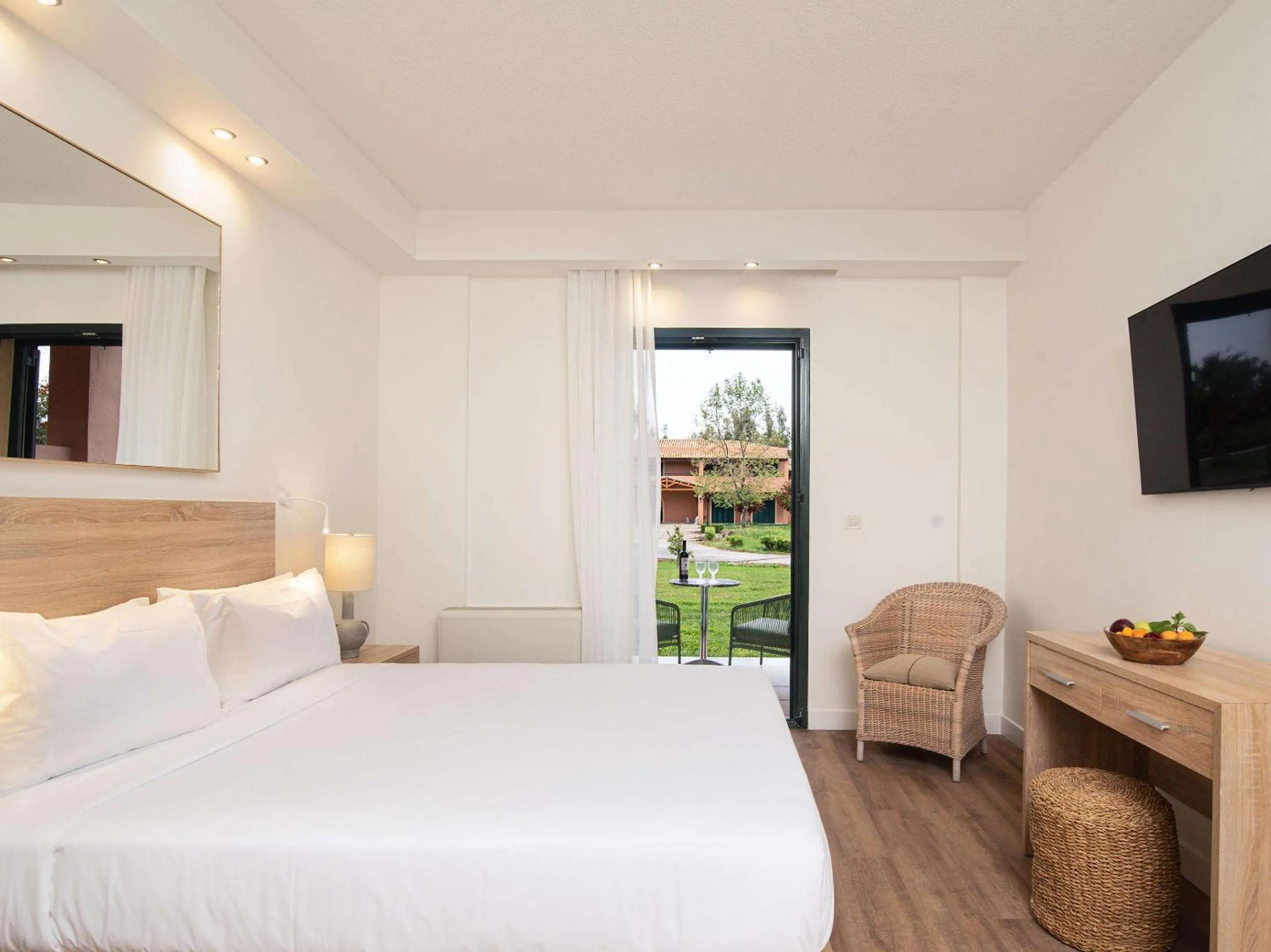 Bedroom, Bed in Grecotel LUXME Costa Botanica