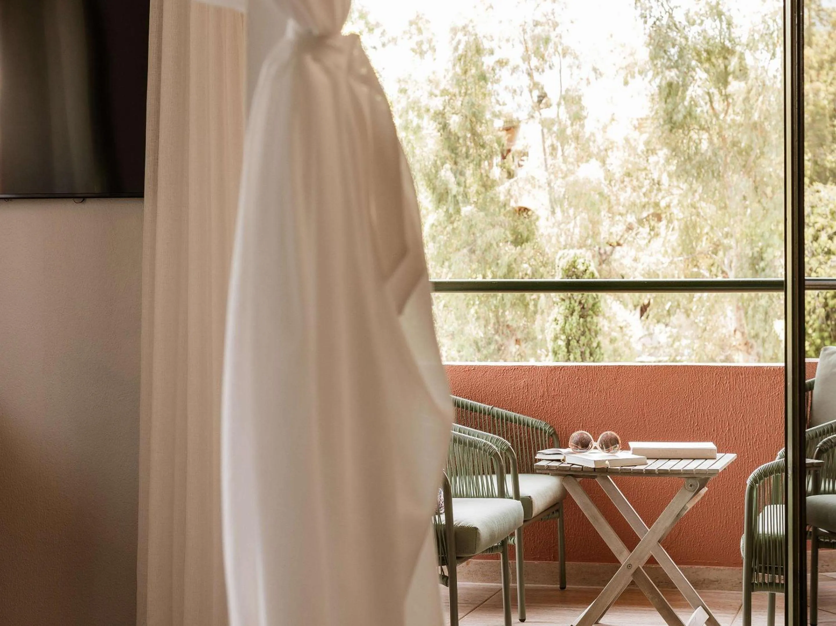 Balcony/Terrace in Grecotel LUXME Costa Botanica