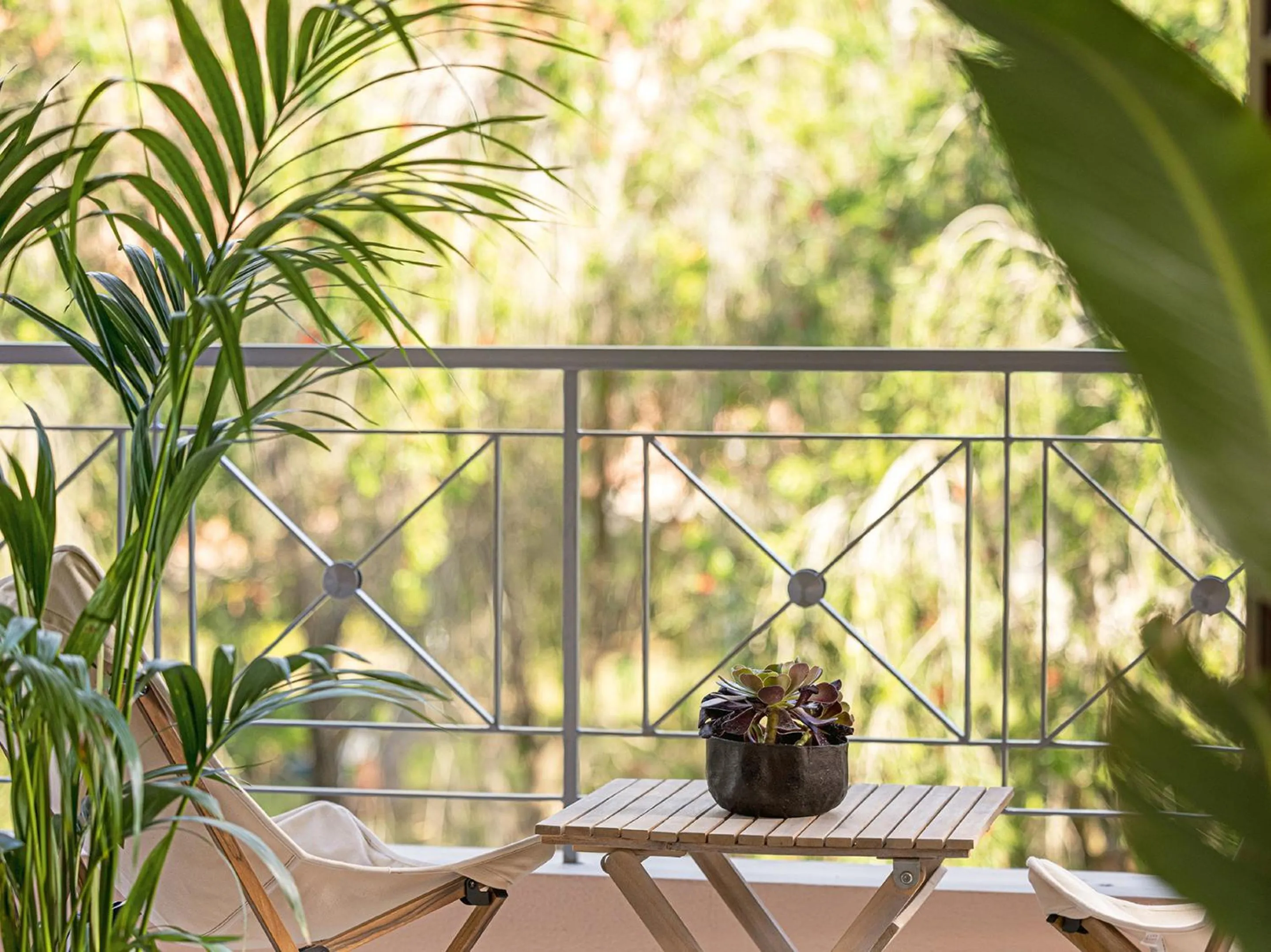 Balcony/Terrace in Grecotel LUXME Costa Botanica