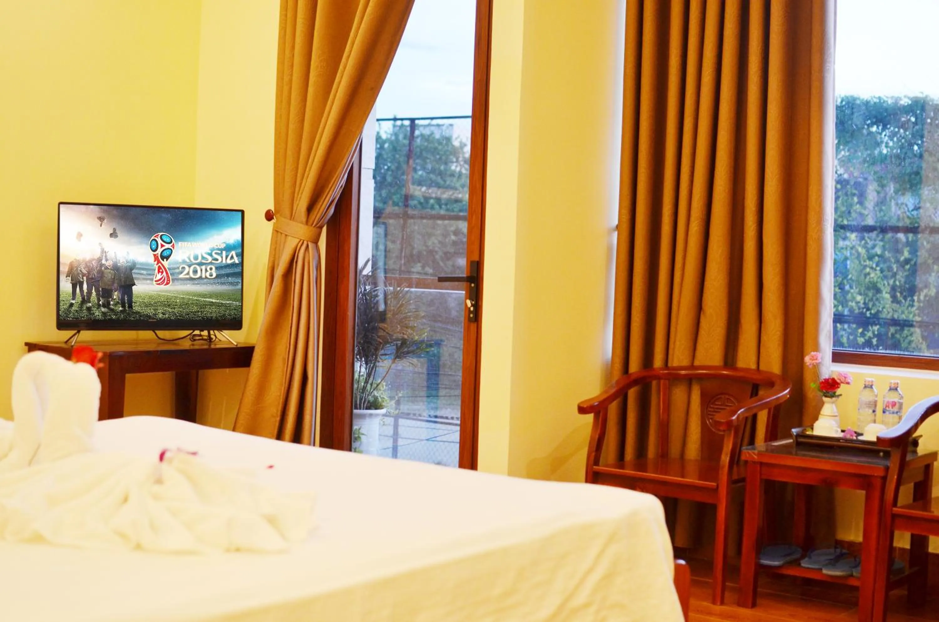 City view, Bed in Panda Garden Homestay