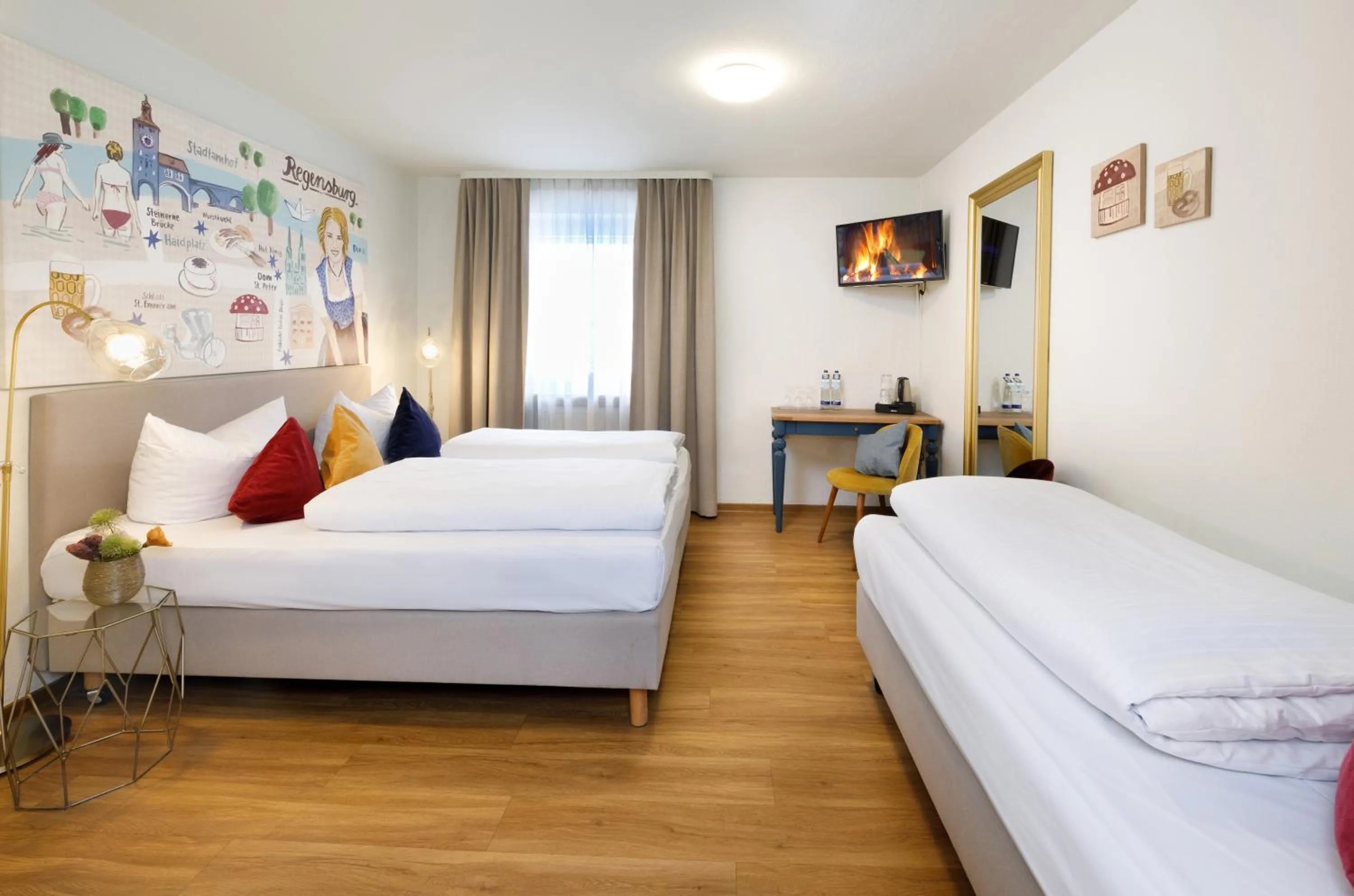 Living room, Bed in Rosi Boutique Hotel