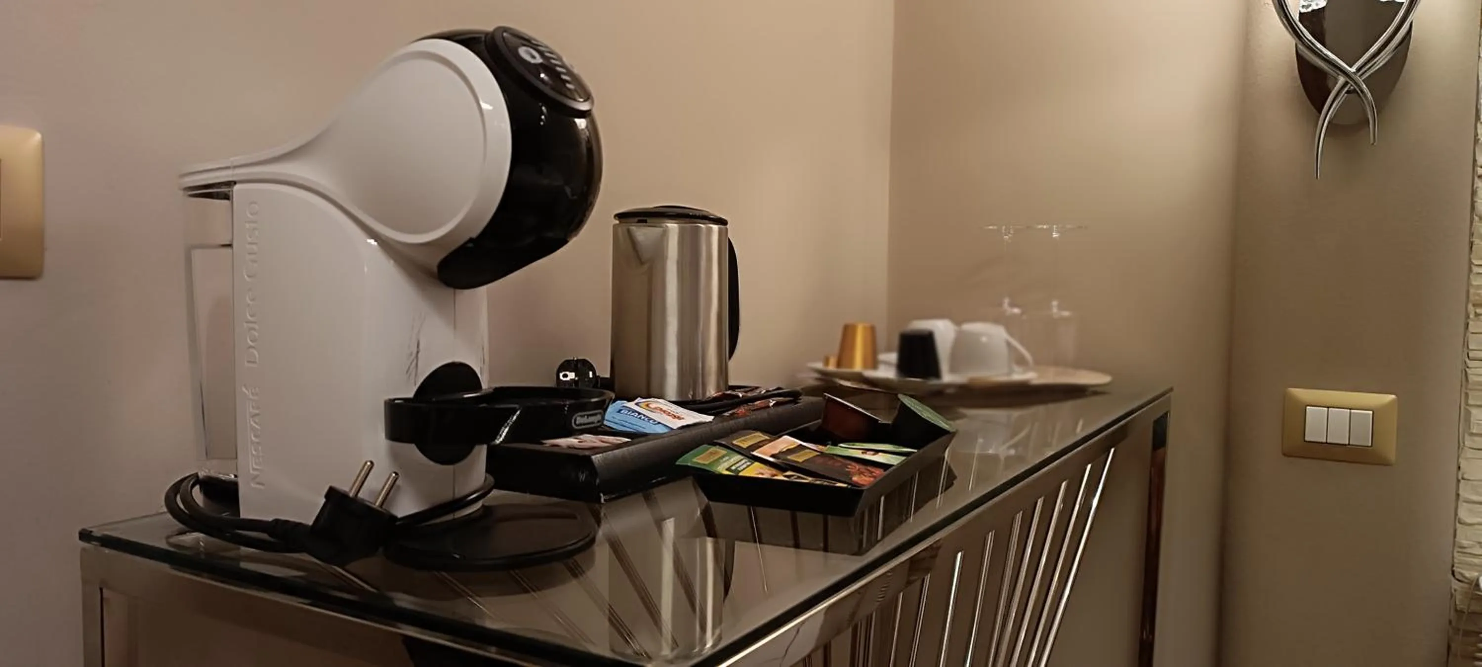 Coffee/tea facilities in Hotel Palladium