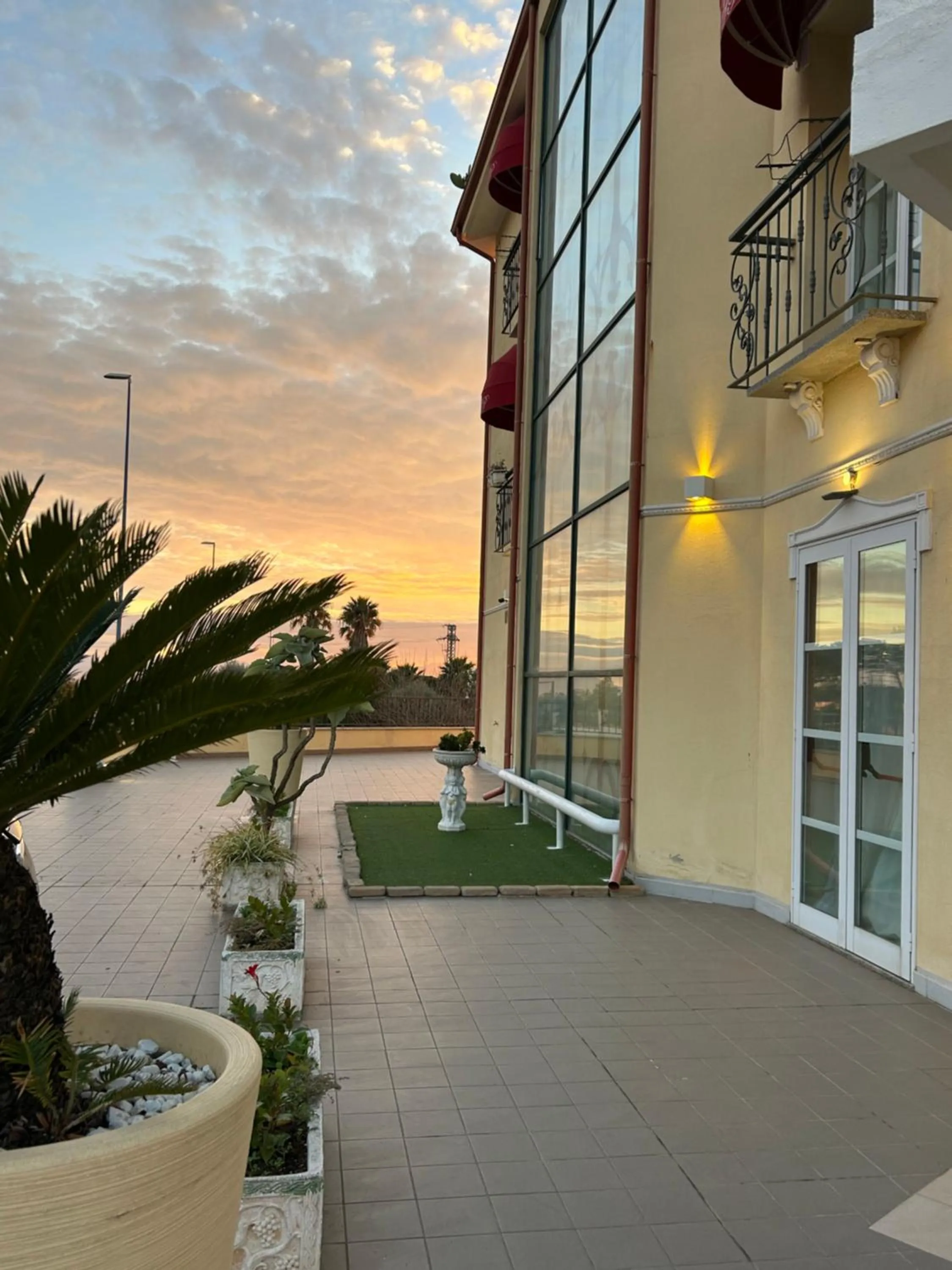 Property building in Hotel Palladium